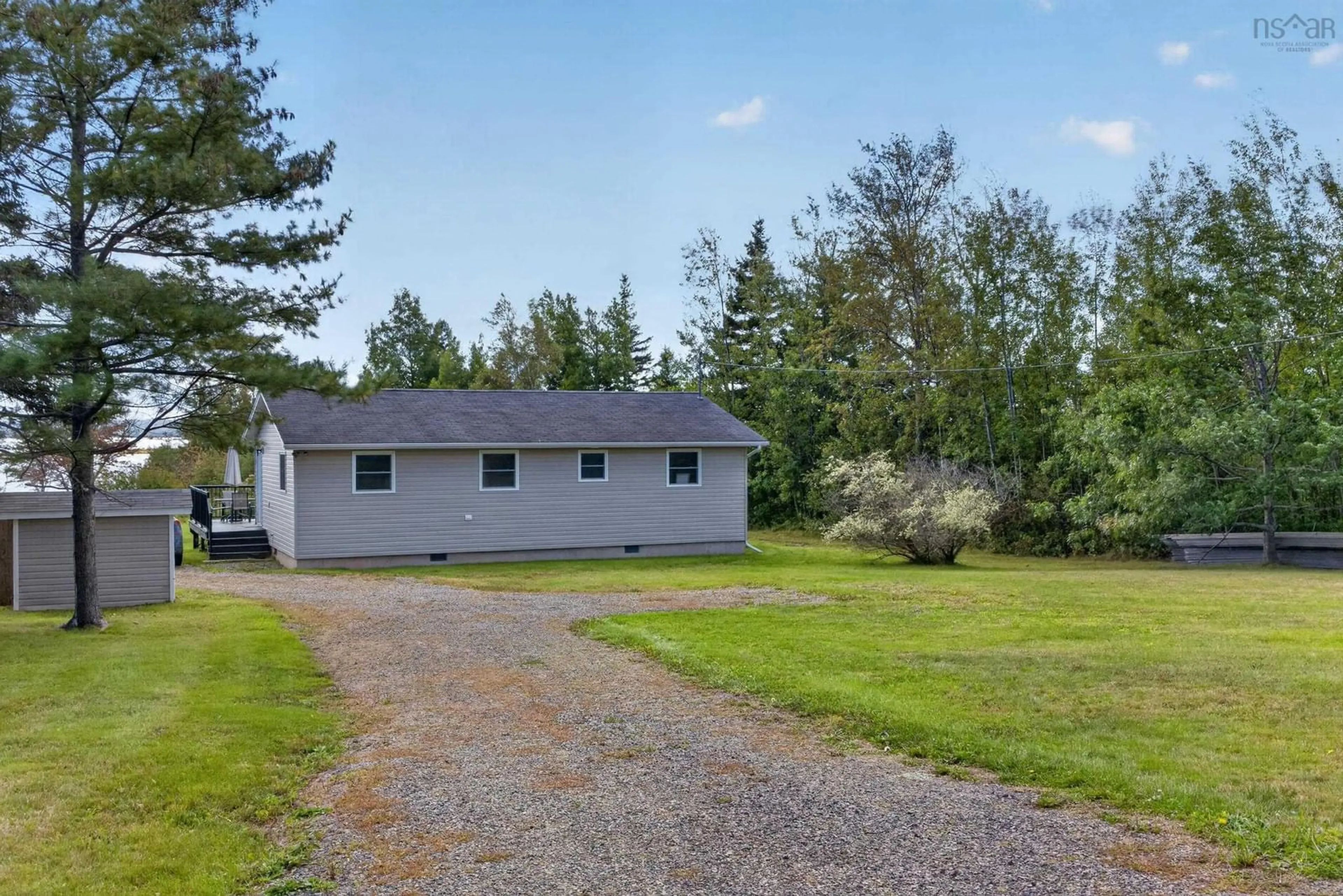 A pic from outside/outdoor area/front of a property/back of a property/a pic from drone, unknown for 1844 Fox Harbour Rd, Fox Harbour Nova Scotia B0K 1L0
