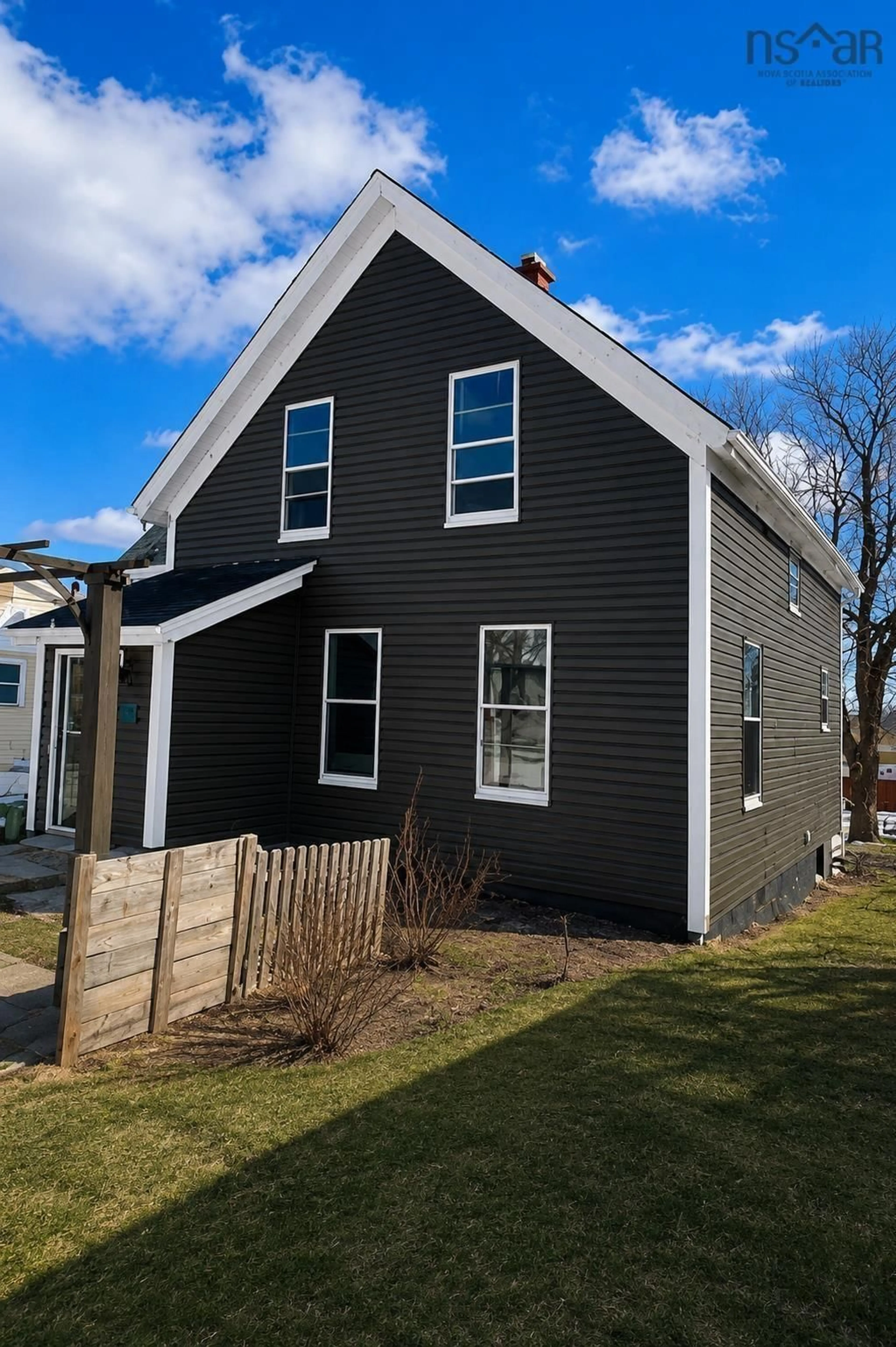 Home with vinyl exterior material, street for 55 View St, New Glasgow Nova Scotia B2H 2G3
