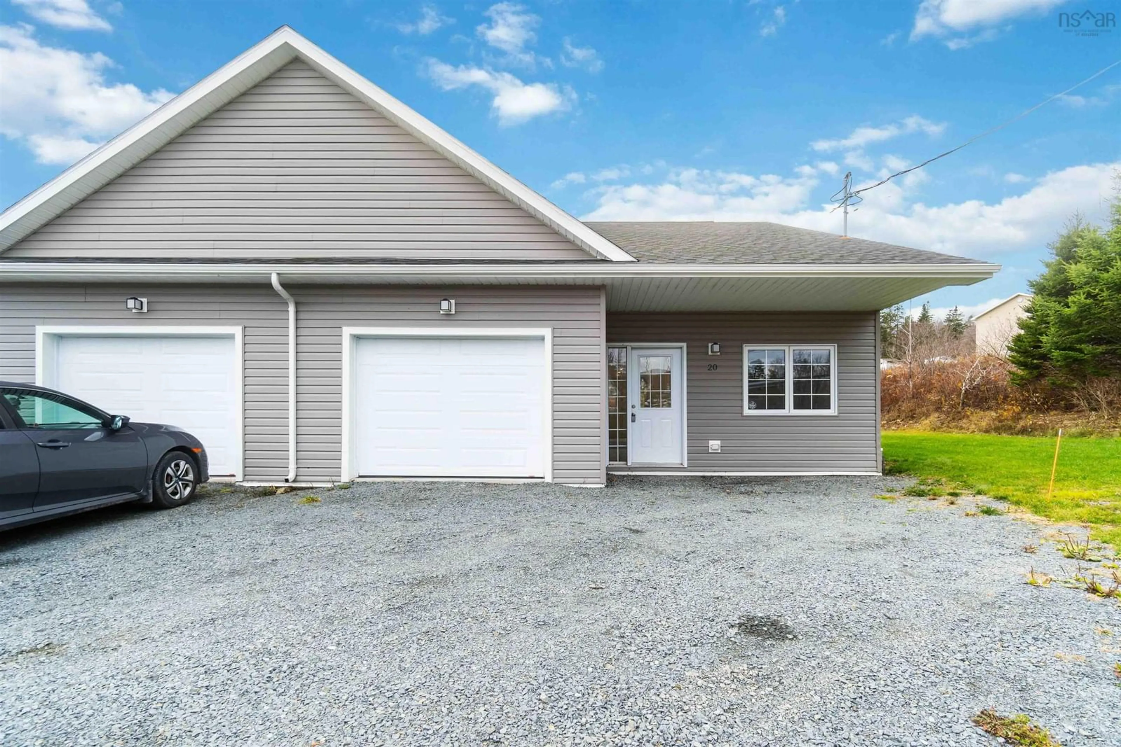 Home with vinyl exterior material, street for Cordwood & Penwood Lane, Upper Hammonds Plains Nova Scotia B4B 2H9