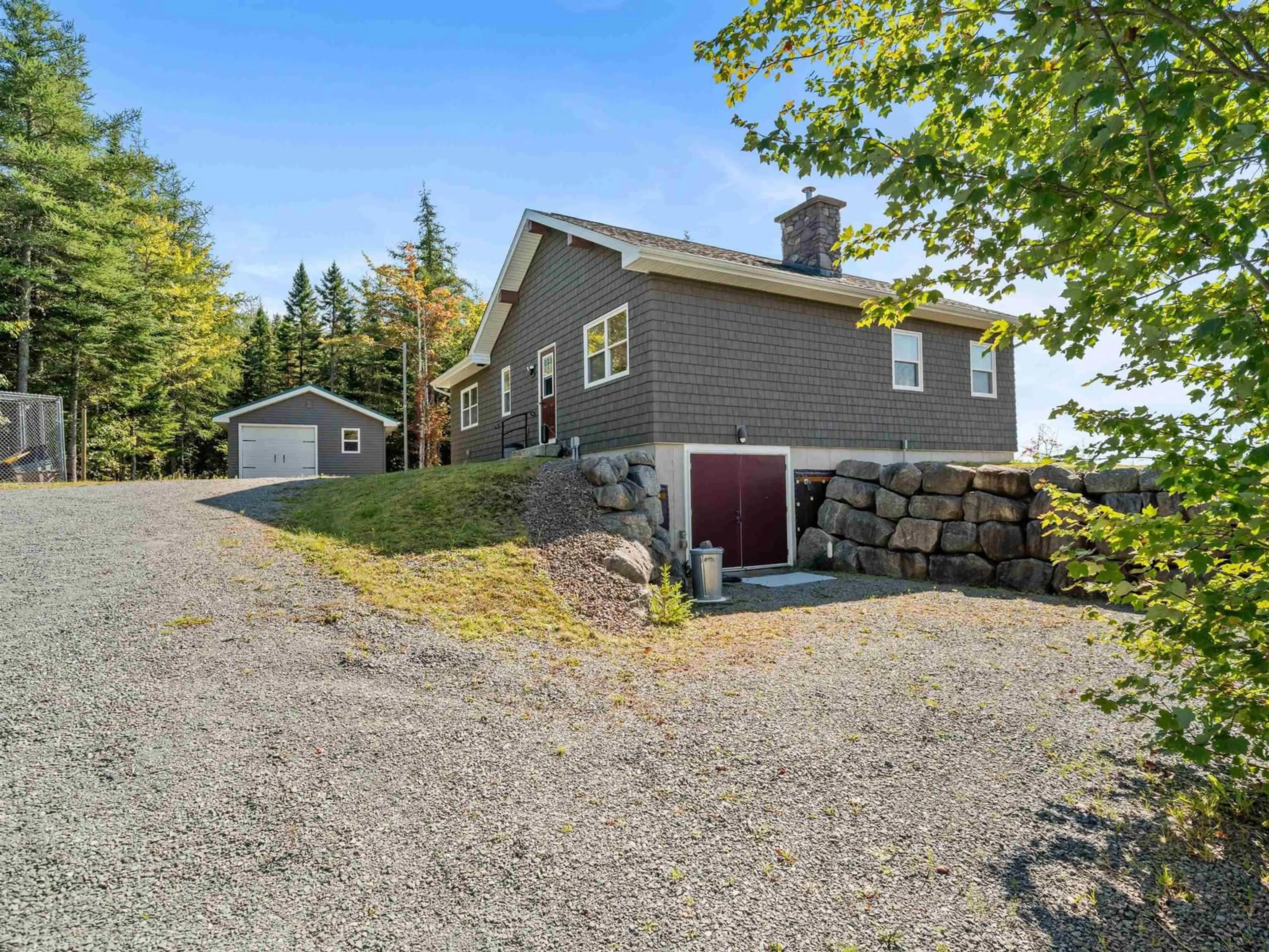 A pic from outside/outdoor area/front of a property/back of a property/a pic from drone, street for 9848 Highway 7 Hwy, Stillwater Nova Scotia B0H 1E0