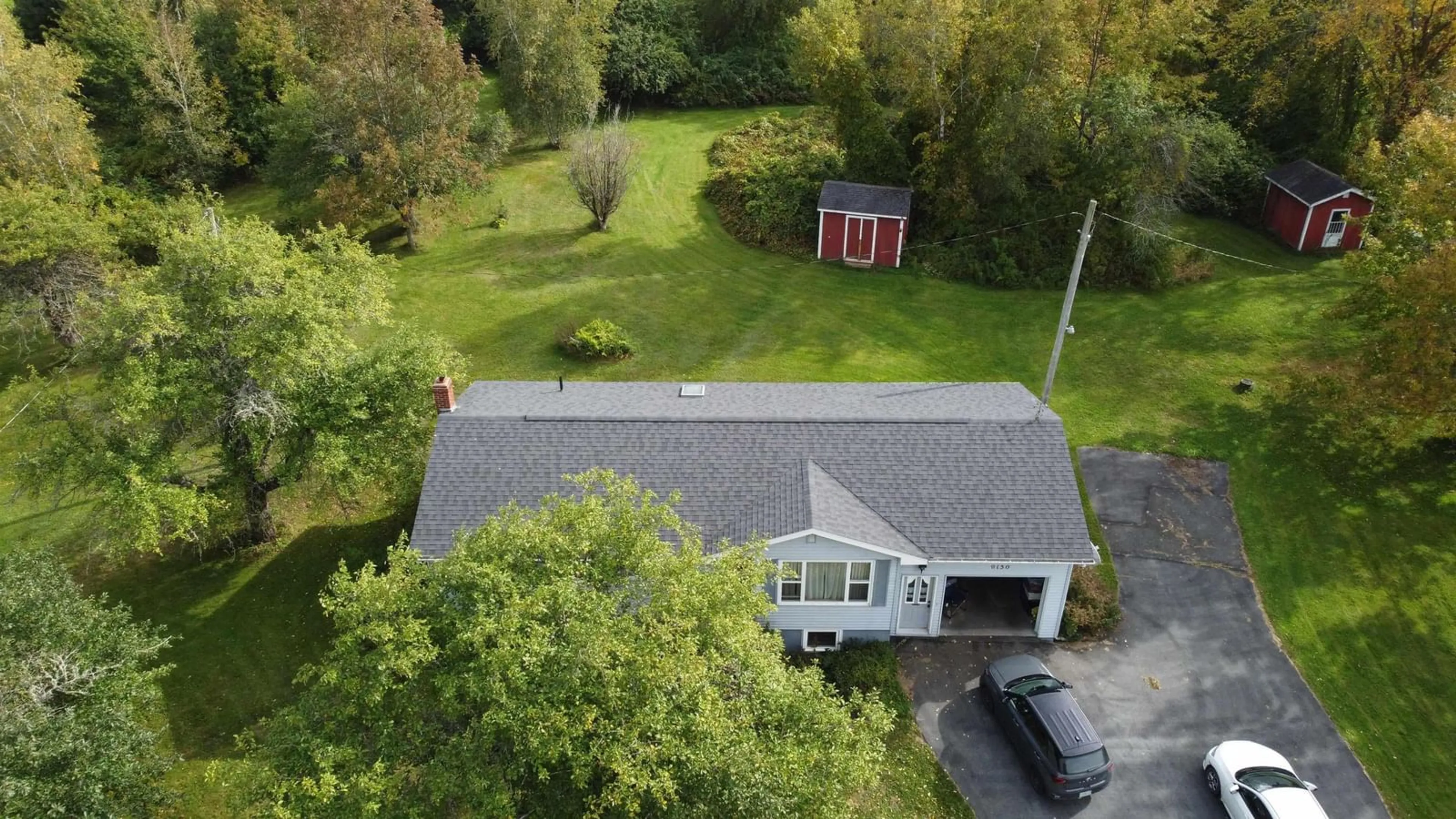 A pic from outside/outdoor area/front of a property/back of a property/a pic from drone, unknown for 9150 Highway 14, Woodville Nova Scotia B0N 2A0