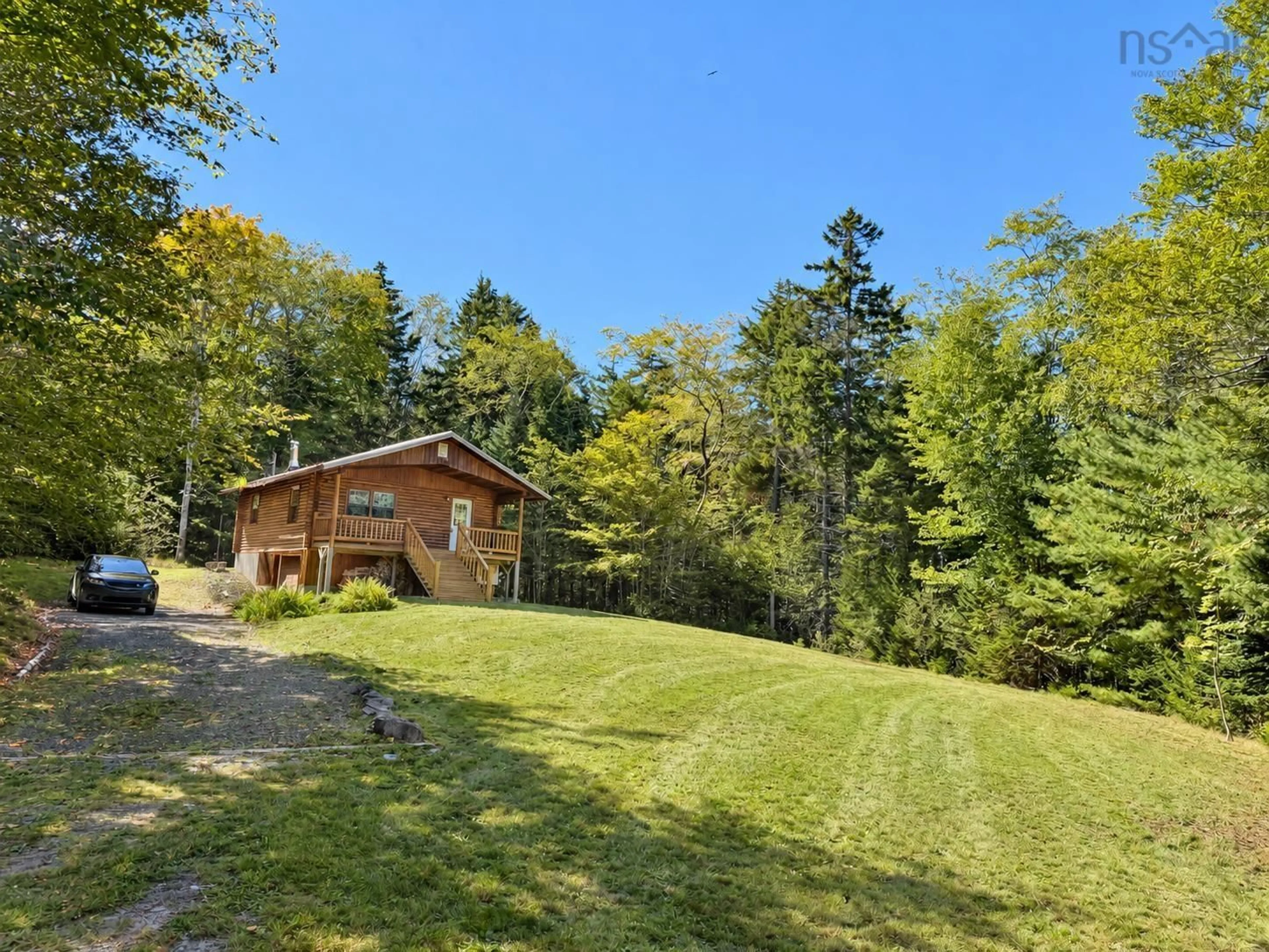 A pic from outside/outdoor area/front of a property/back of a property/a pic from drone, forest/trees view for 69 Maple Way #Lot 1, Weymouth Falls Nova Scotia B0W 3T0
