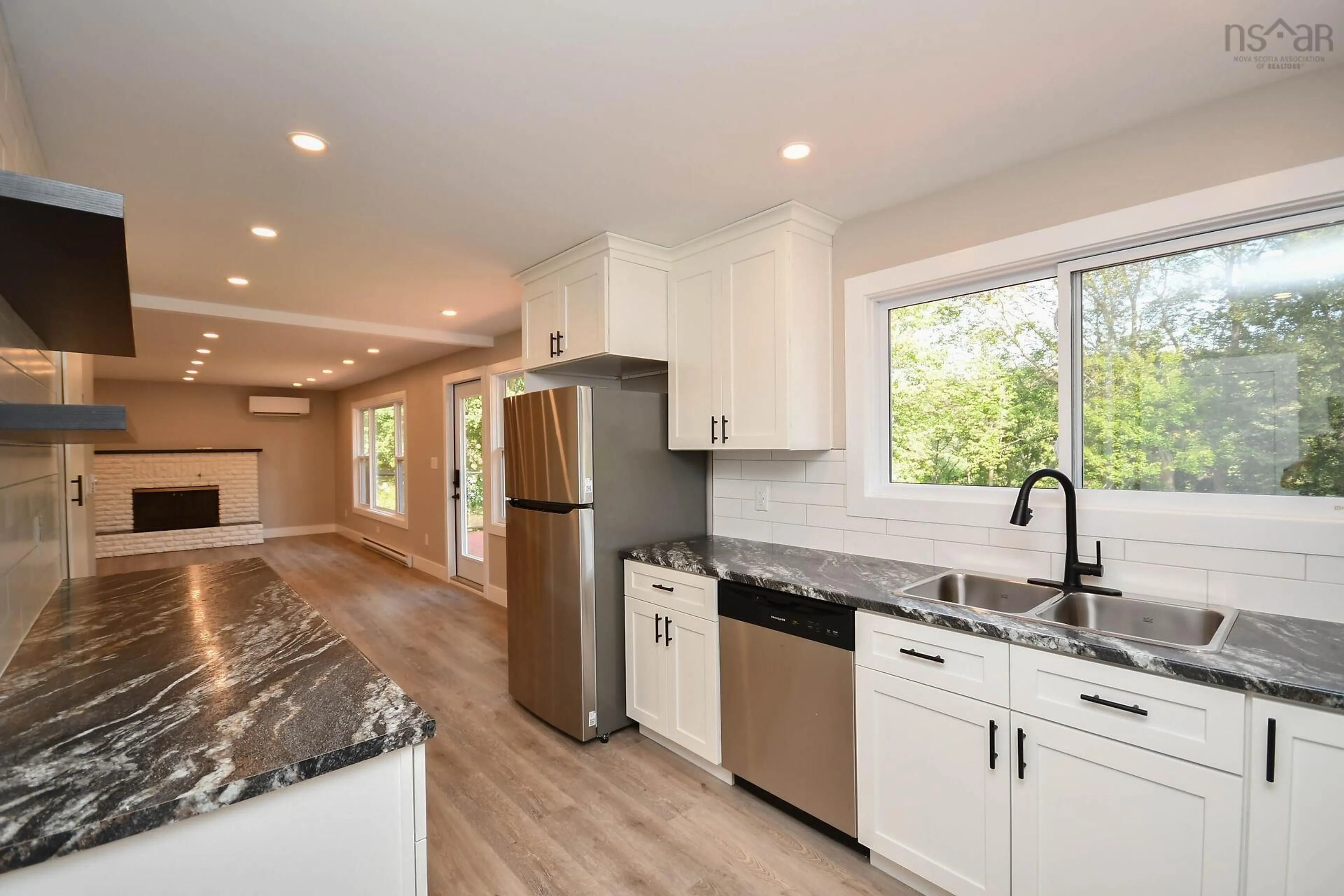 Open concept kitchen, ceramic/tile floor for 279 Lockview Rd, Fall River Nova Scotia B2T 1J1