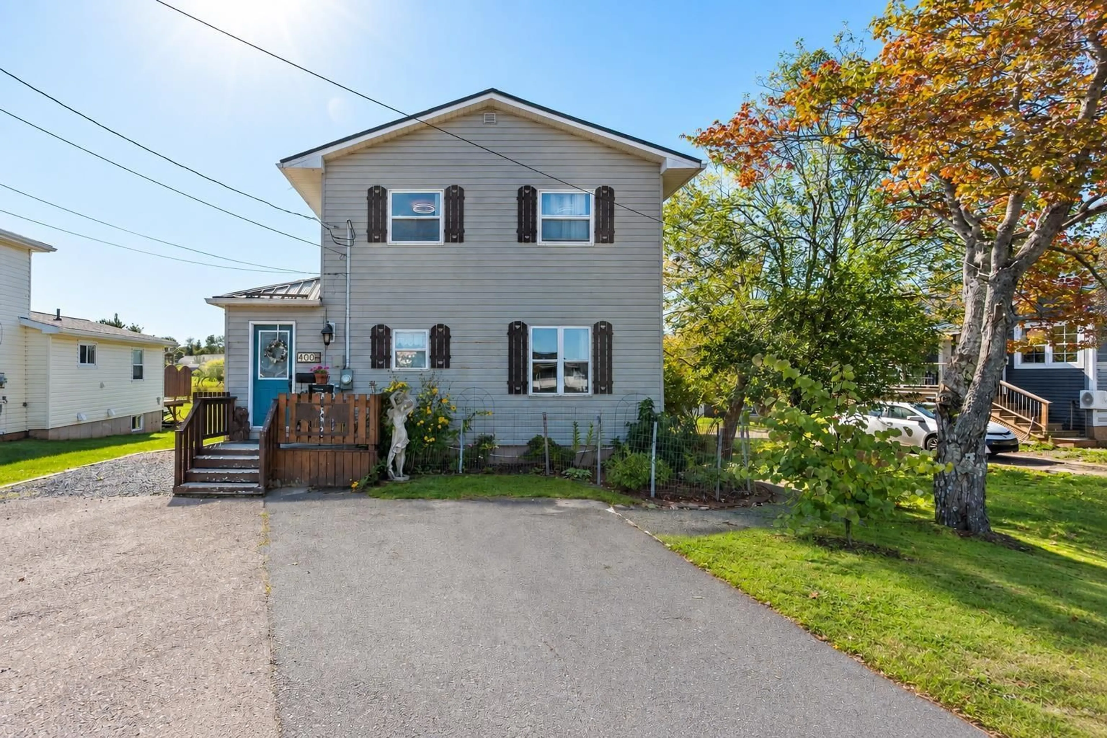 A pic from outside/outdoor area/front of a property/back of a property/a pic from drone, street for 400 Pictou Rd, Bible Hill Nova Scotia B2N 2T7