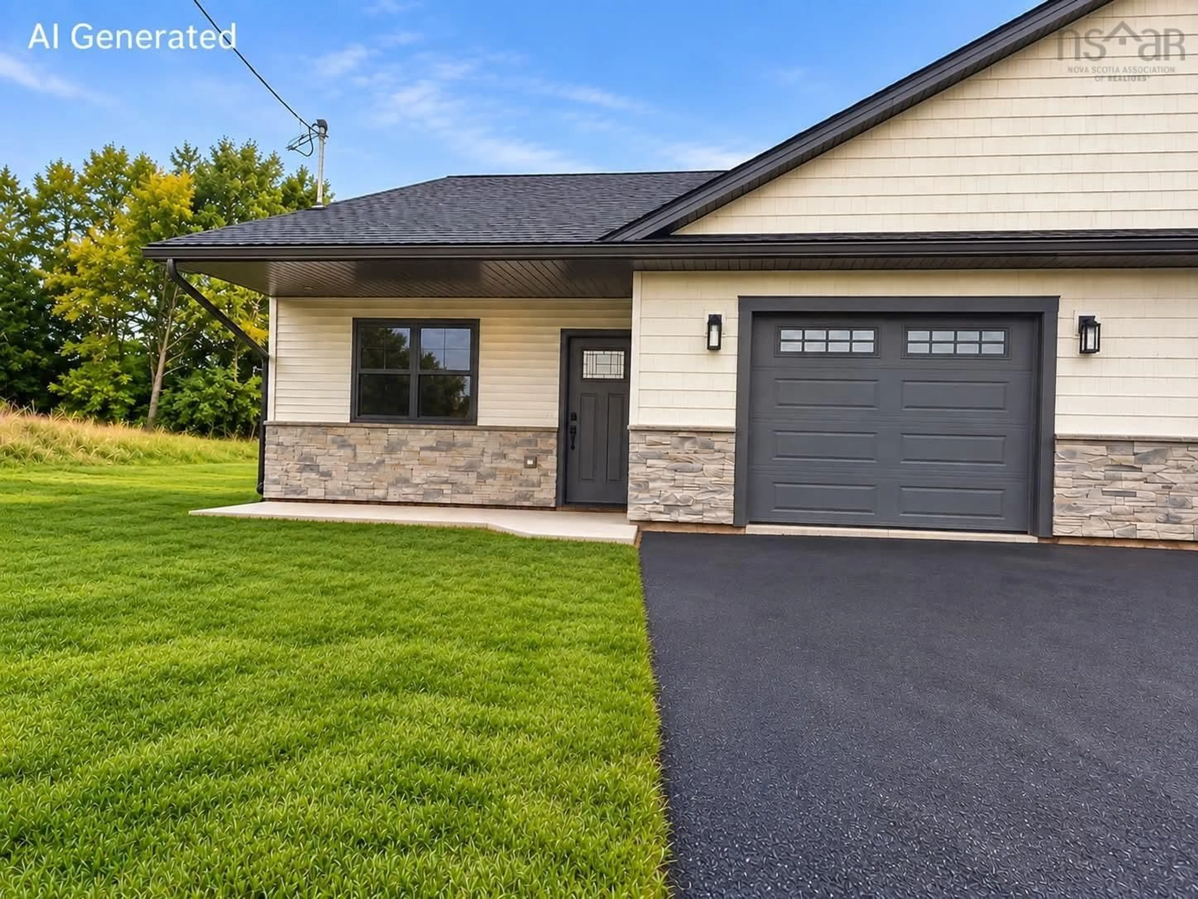Home with vinyl exterior material, street for 83 Summer Hill Place, Upper Onslow Nova Scotia B6L 0G9