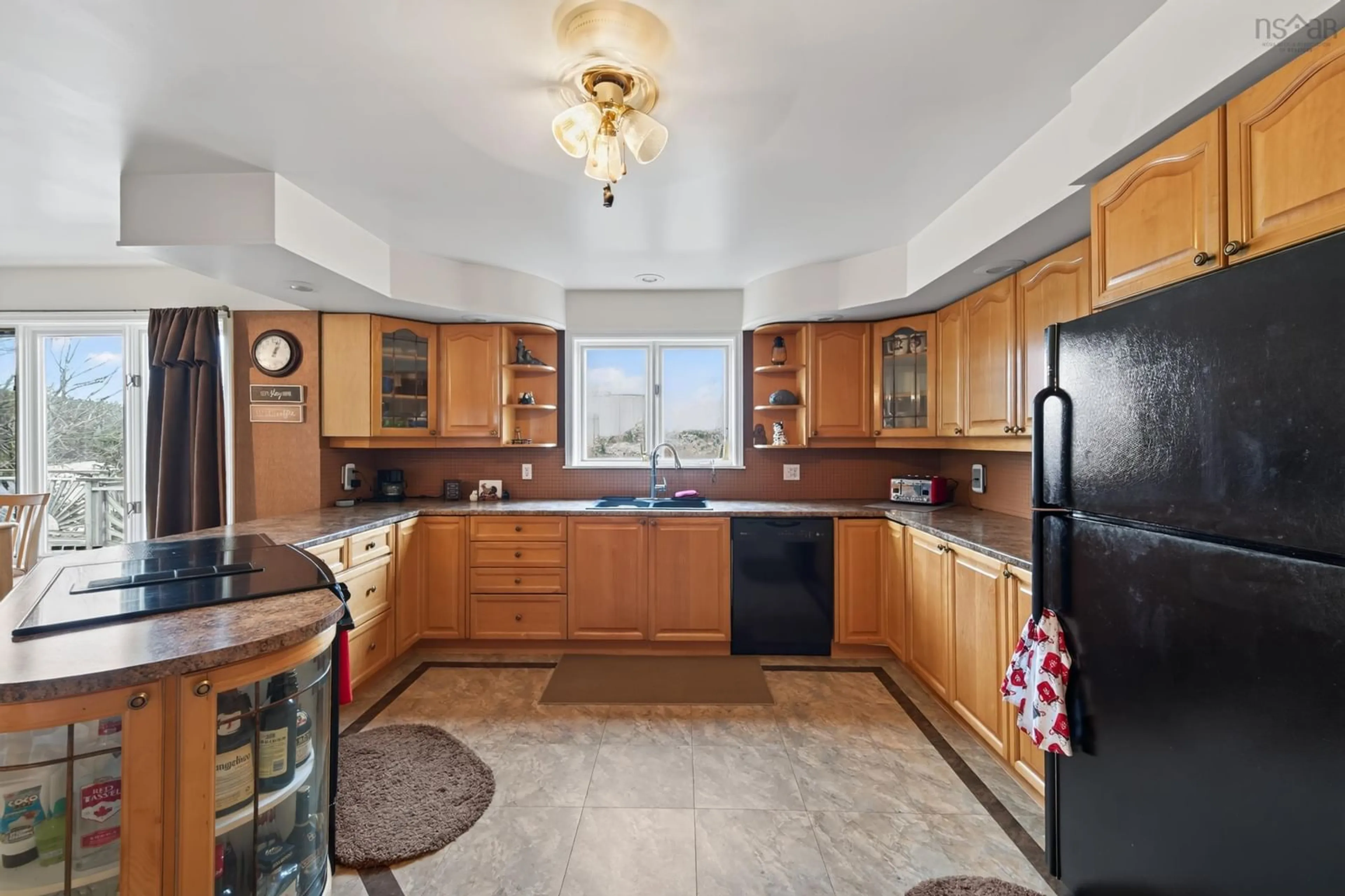Standard kitchen, ceramic/tile floor for 18404 Highway 7, Popes Harbour Nova Scotia B0J 3H0
