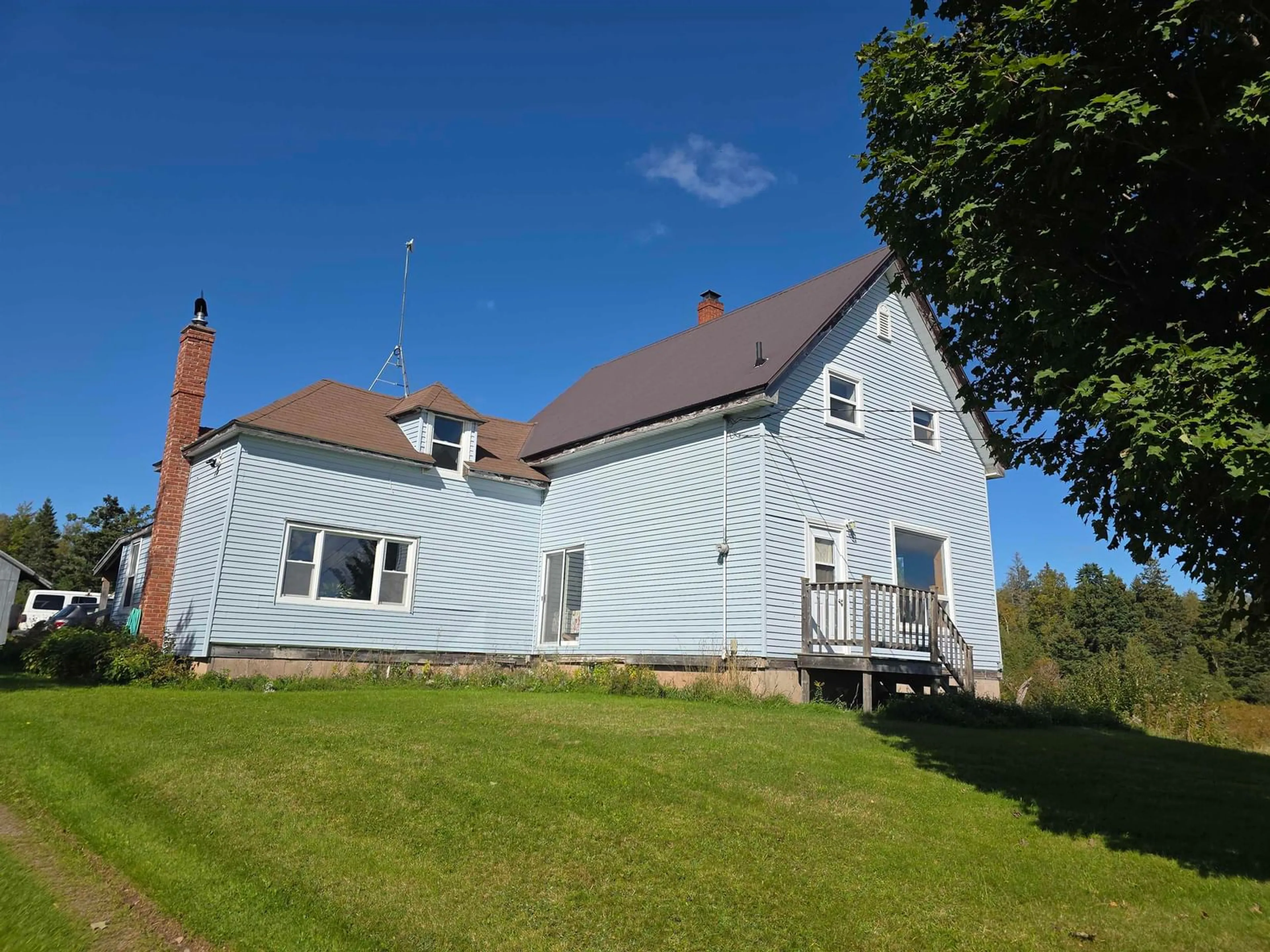 A pic from outside/outdoor area/front of a property/back of a property/a pic from drone, building for 553 Black River Rd, Black River Nova Scotia B0K 1R0