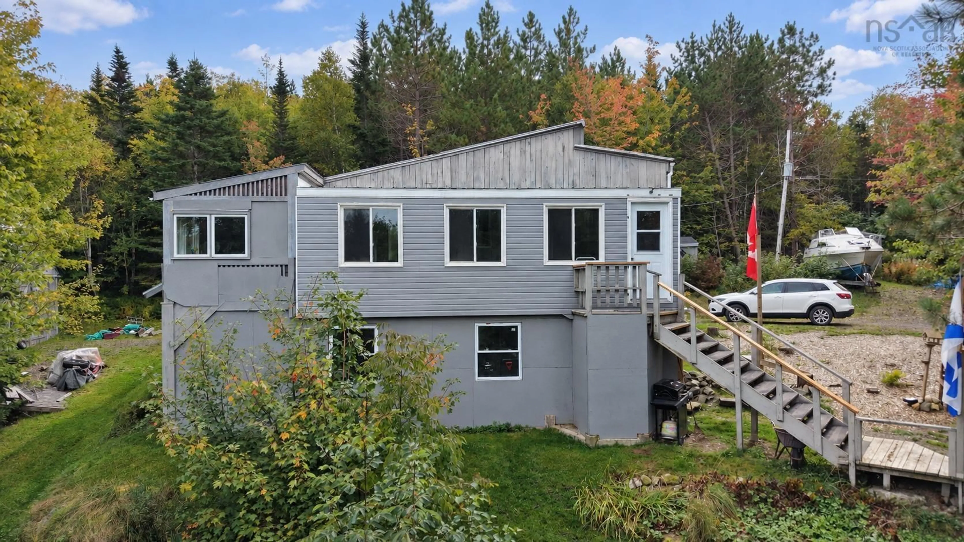 Home with vinyl exterior material, unknown for 837 Meadow Rd, North River Nova Scotia B0E 1B0