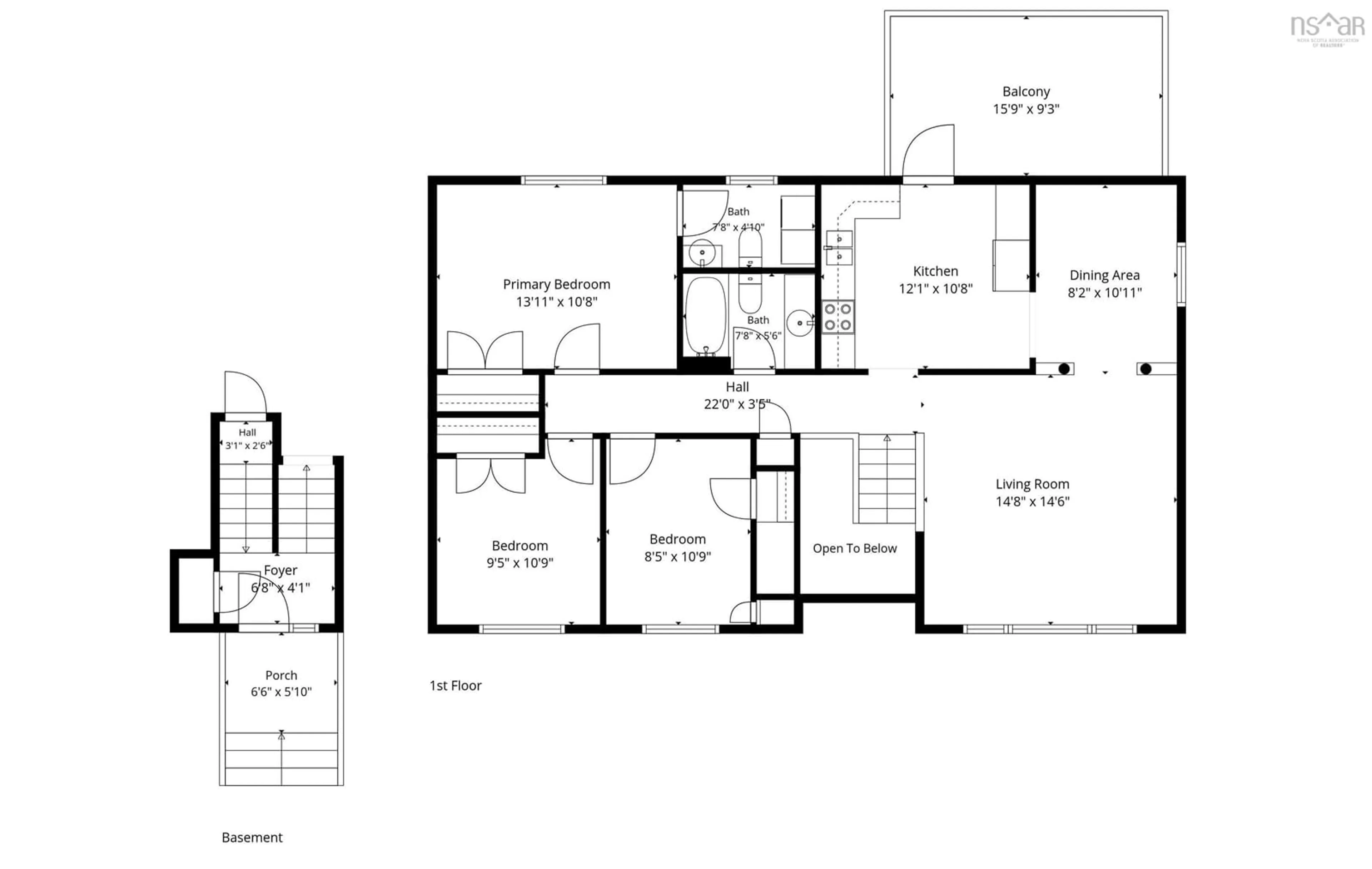 Floor plan for 7 Jackson Drive, Wellington Nova Scotia B2T 1J4