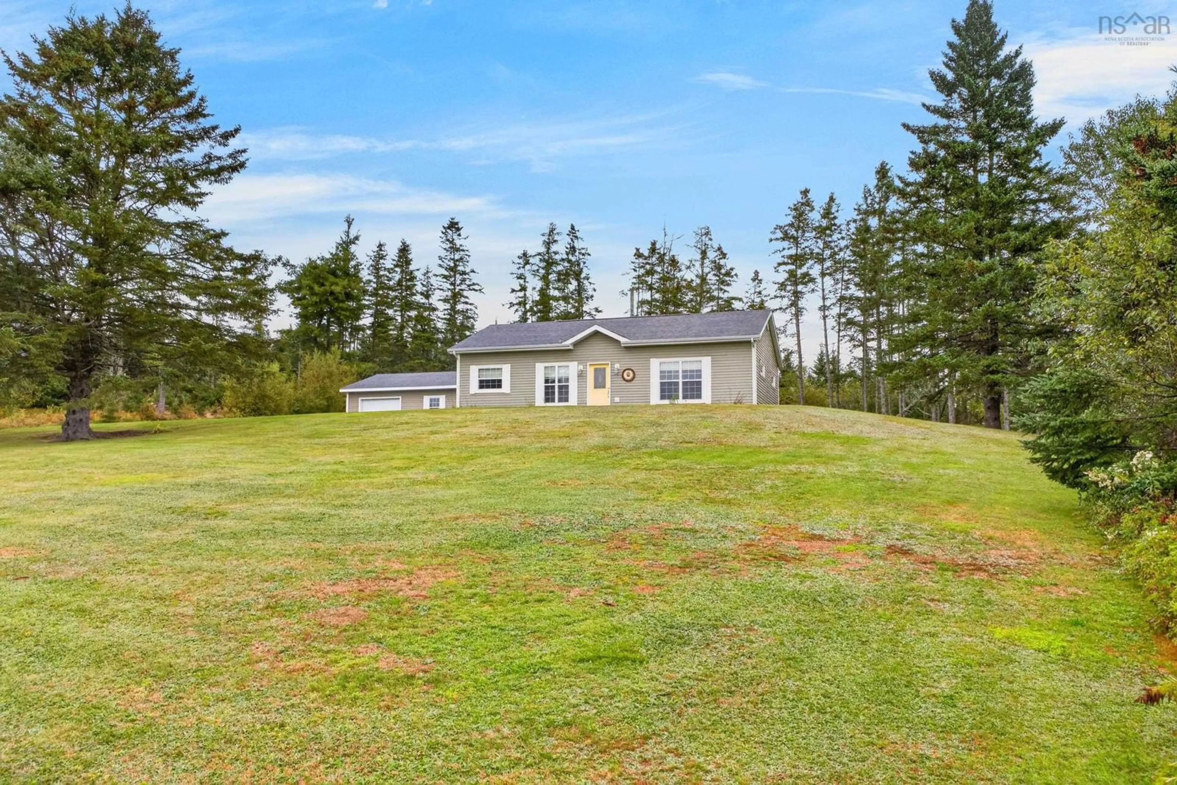 A pic from outside/outdoor area/front of a property/back of a property/a pic from drone, unknown for 26 Amanda Drive Dr, Belmont Nova Scotia B0M 1G0