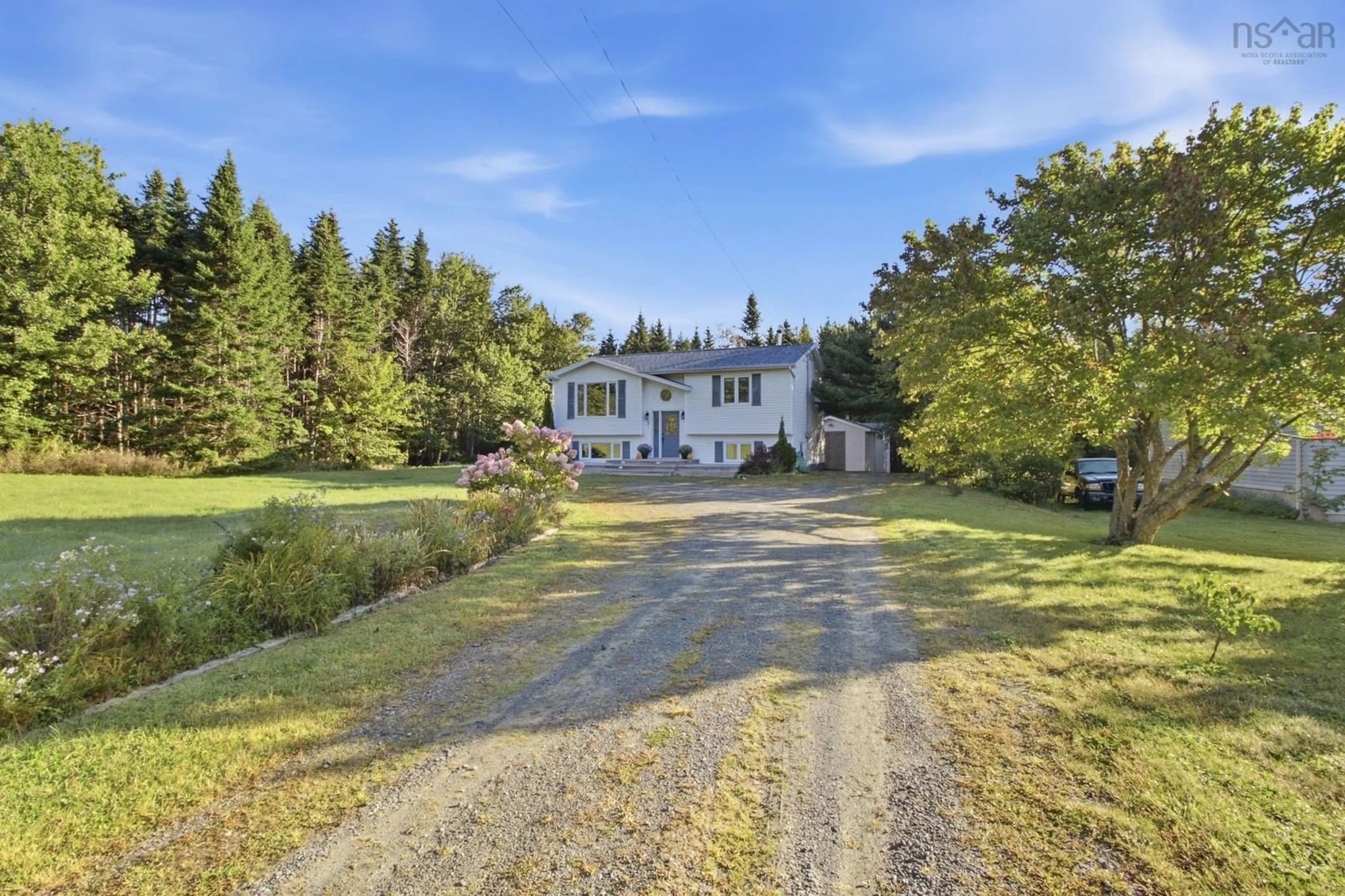 A pic from outside/outdoor area/front of a property/back of a property/a pic from drone, street for 5 Osprey Way, Lawrencetown Nova Scotia B2Z 1L9