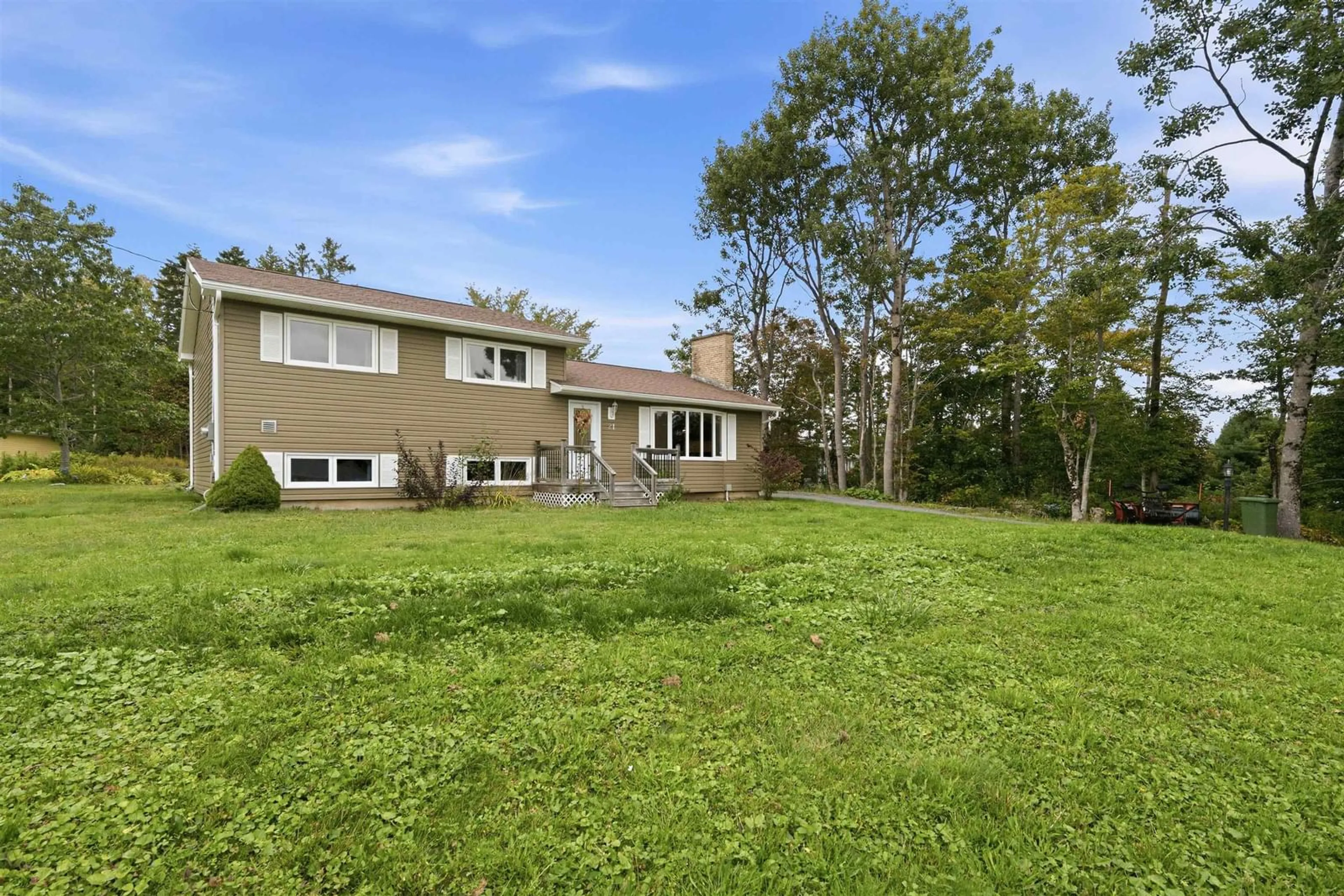 A pic from outside/outdoor area/front of a property/back of a property/a pic from drone, unknown for 21 Kimara Dr, Hammonds Plains Nova Scotia B3Z 1H9