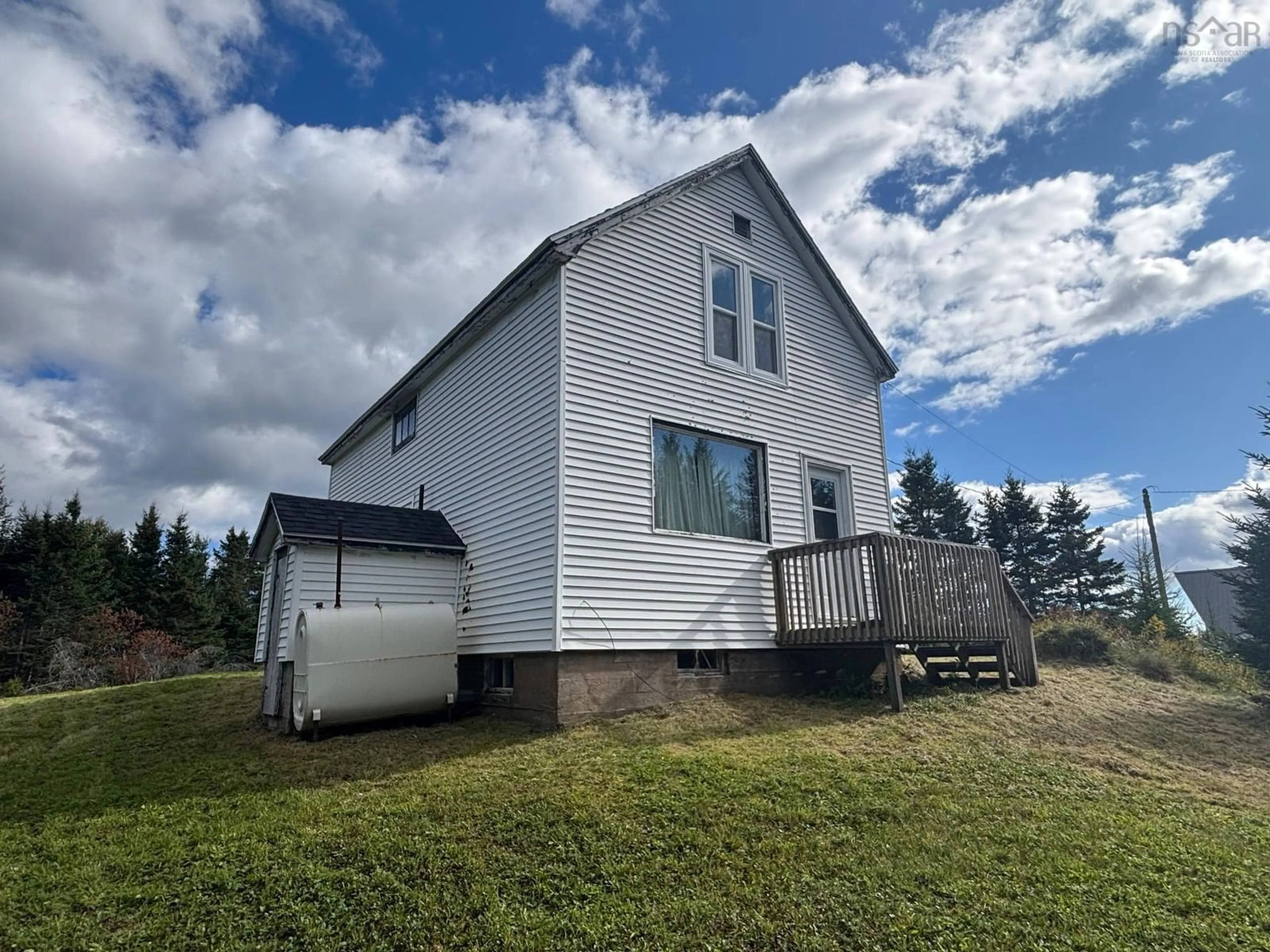 A pic from outside/outdoor area/front of a property/back of a property/a pic from drone, building for 848 Malay Falls Lochaber Mines Rd, Lochaber Nova Scotia B0J 3B0