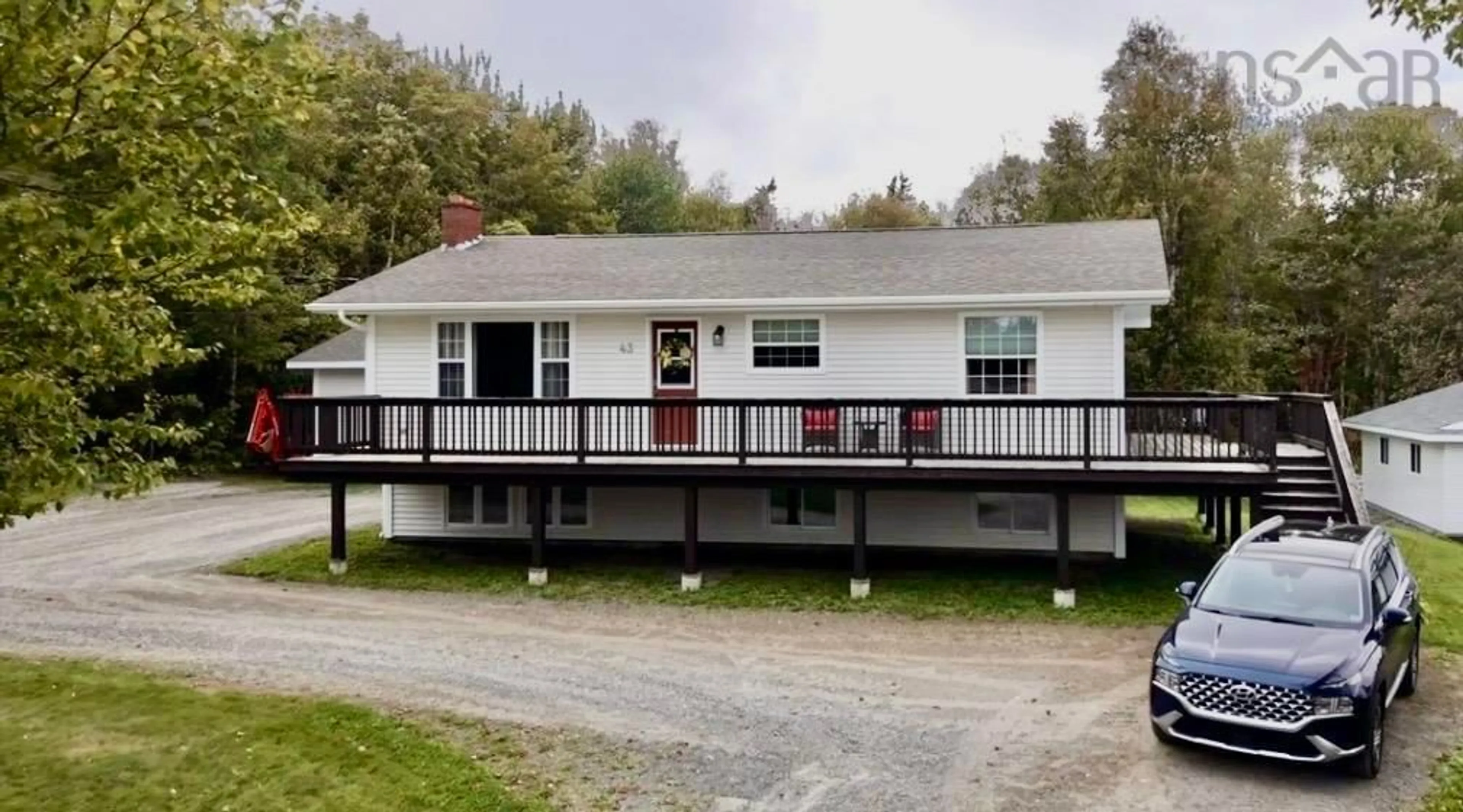 Home with vinyl exterior material, building for 43 King Grove Rd, Millville Nova Scotia B1Y 2E4