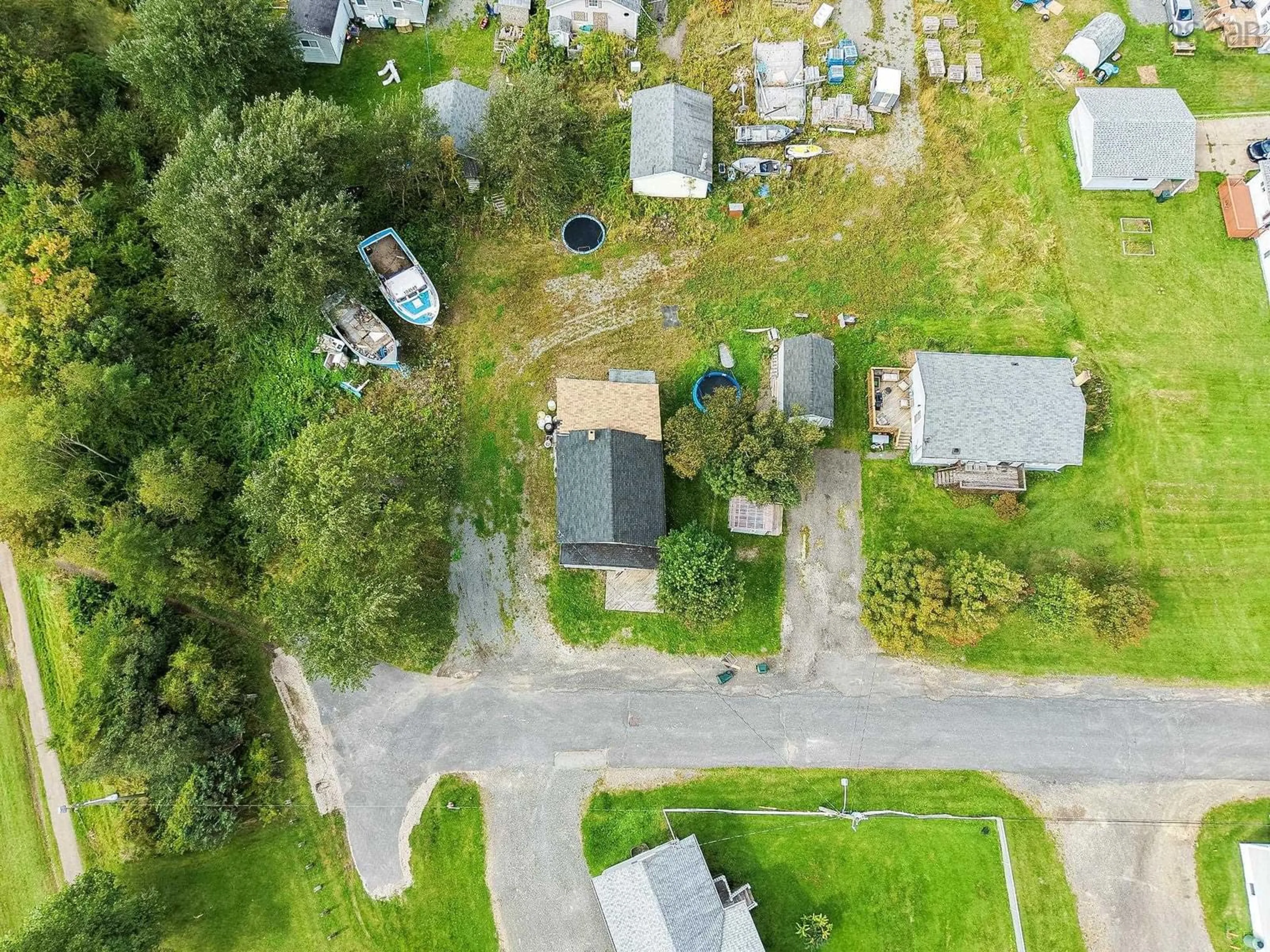 A pic from outside/outdoor area/front of a property/back of a property/a pic from drone, street for 379 Ripley St, New Waterford Nova Scotia B1H 2Z7