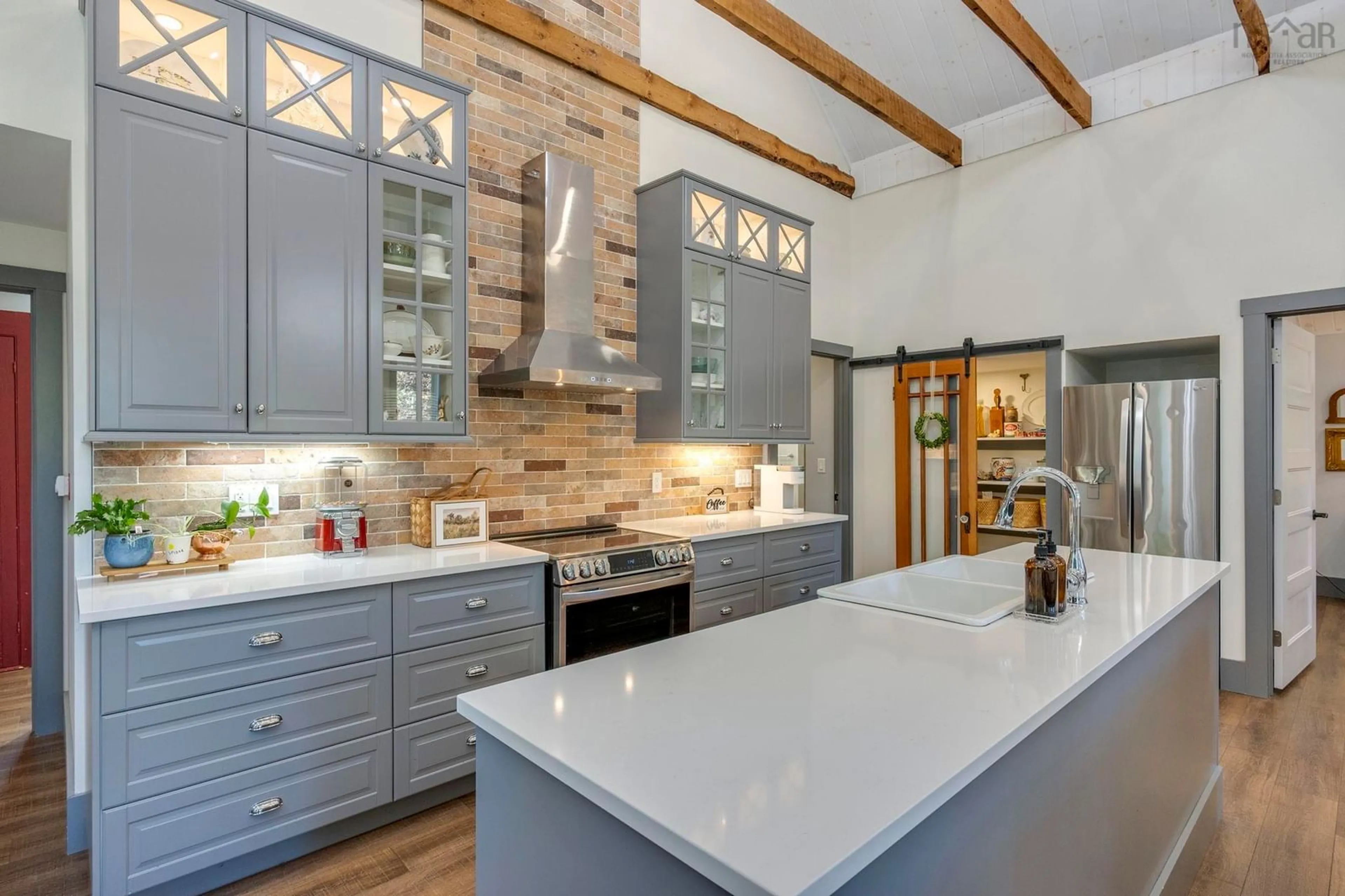 Contemporary kitchen, ceramic/tile floor for Prospect Road Rd #2940, Prospect Nova Scotia B0P 1G0