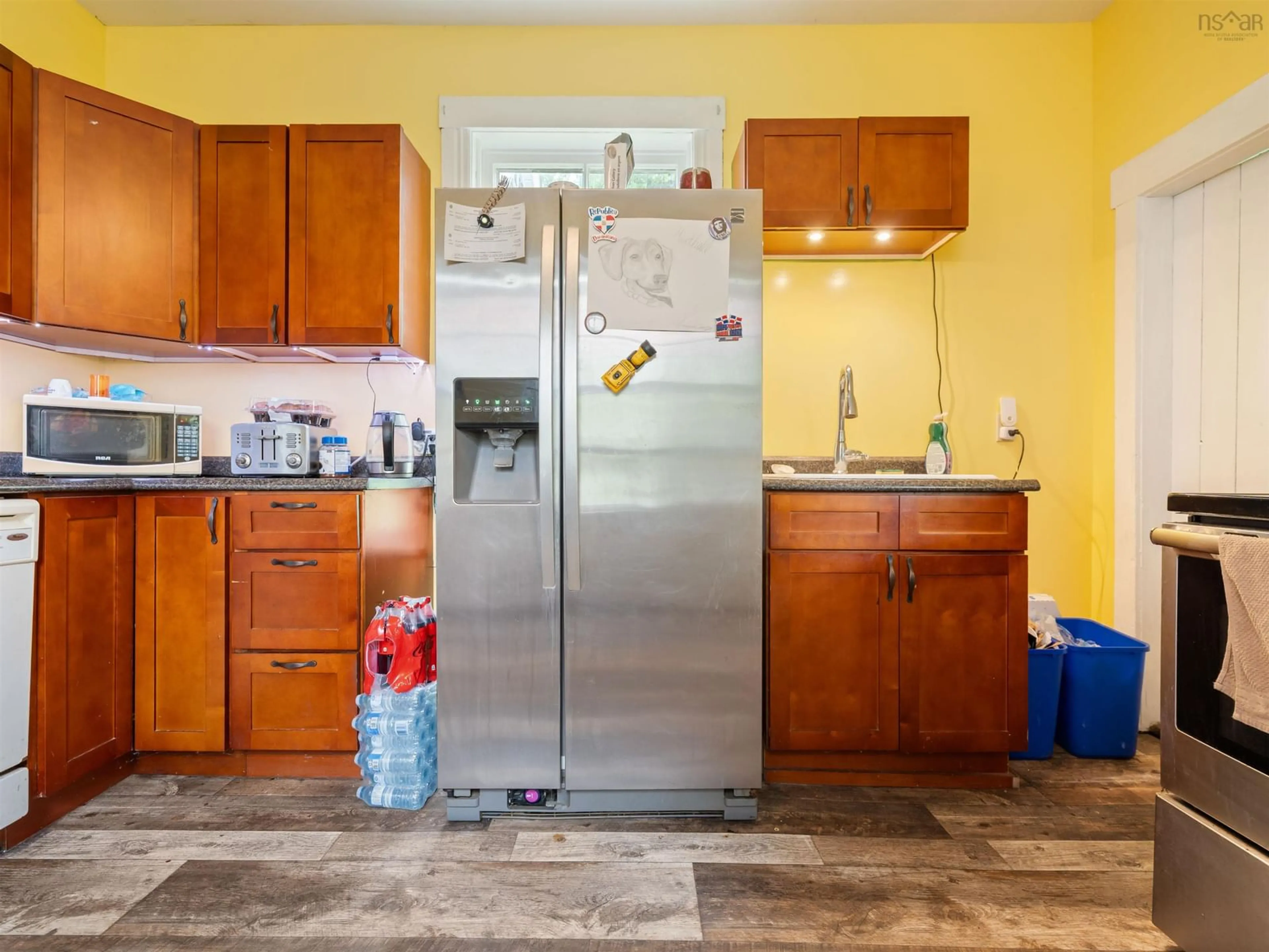 Standard kitchen, ceramic/tile floor for 6 Old Mill Rd, Eureka Nova Scotia B0K 1B0