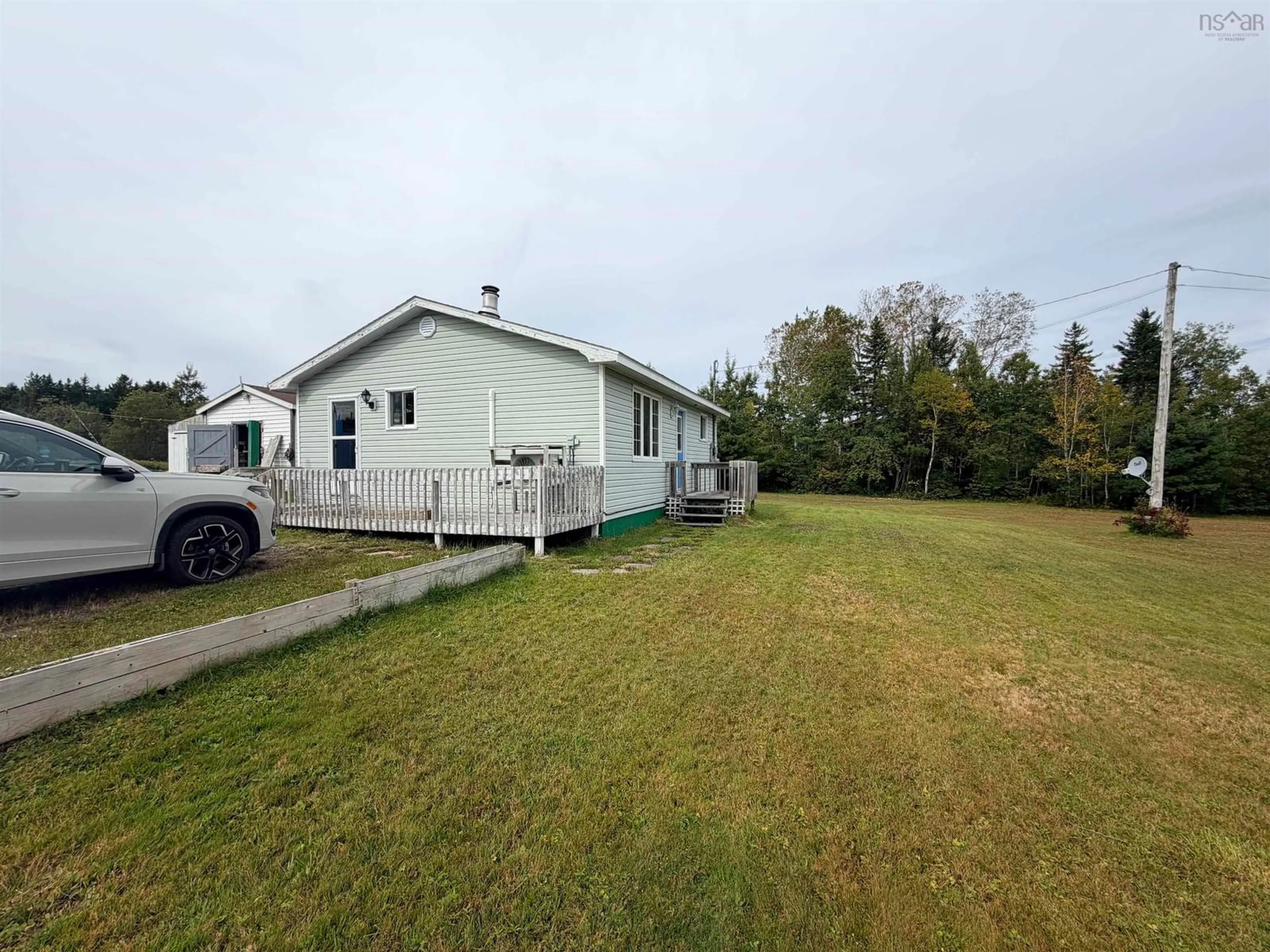 A pic from outside/outdoor area/front of a property/back of a property/a pic from drone, unknown for 4397 Middletown Road, Middle Melford Nova Scotia B0E 2G0