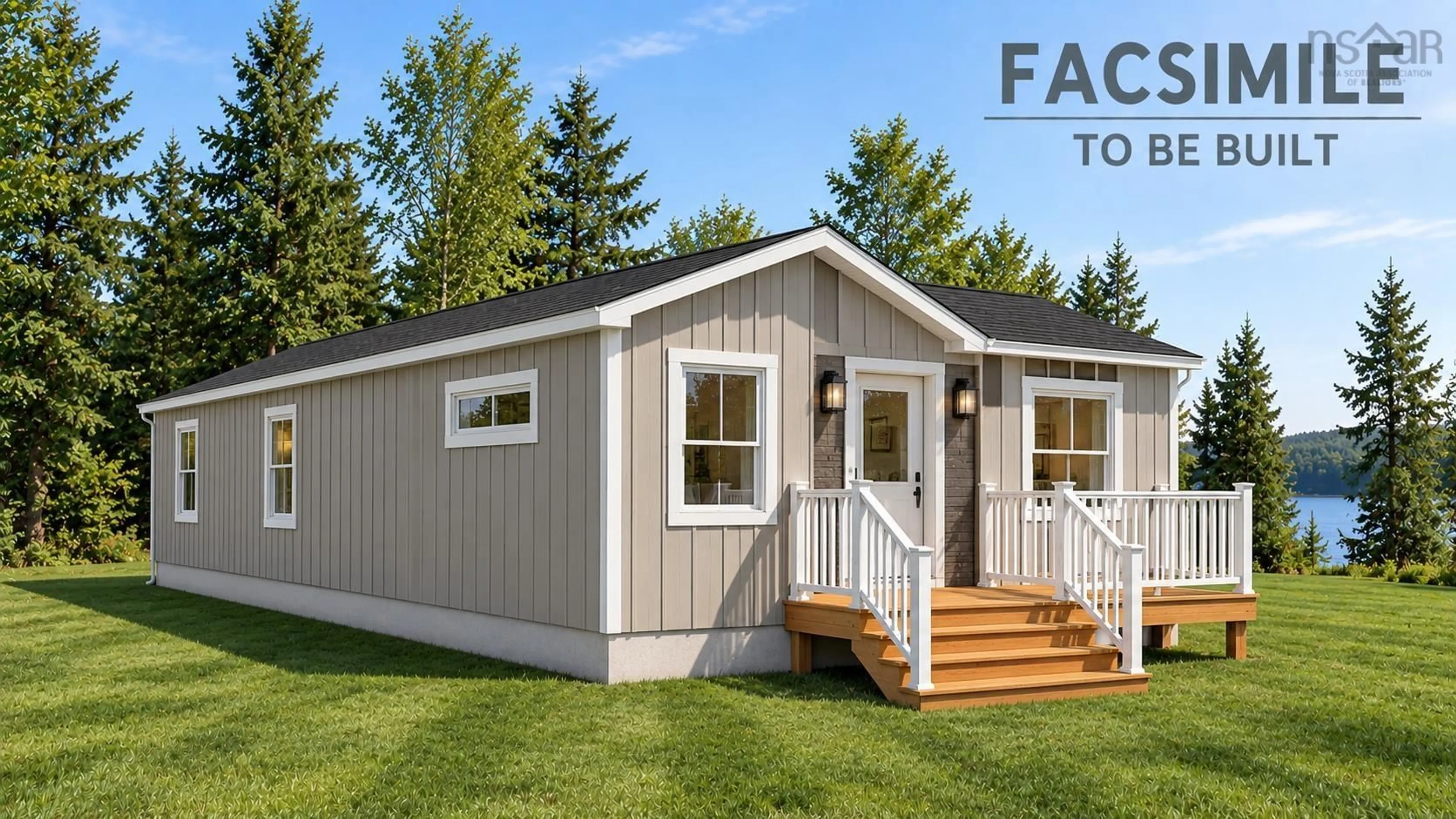 Home with vinyl exterior material, building for Lot 14 & Lot B North Uniacke Lake Rd, Mount Uniacke Nova Scotia B0N 1Z0