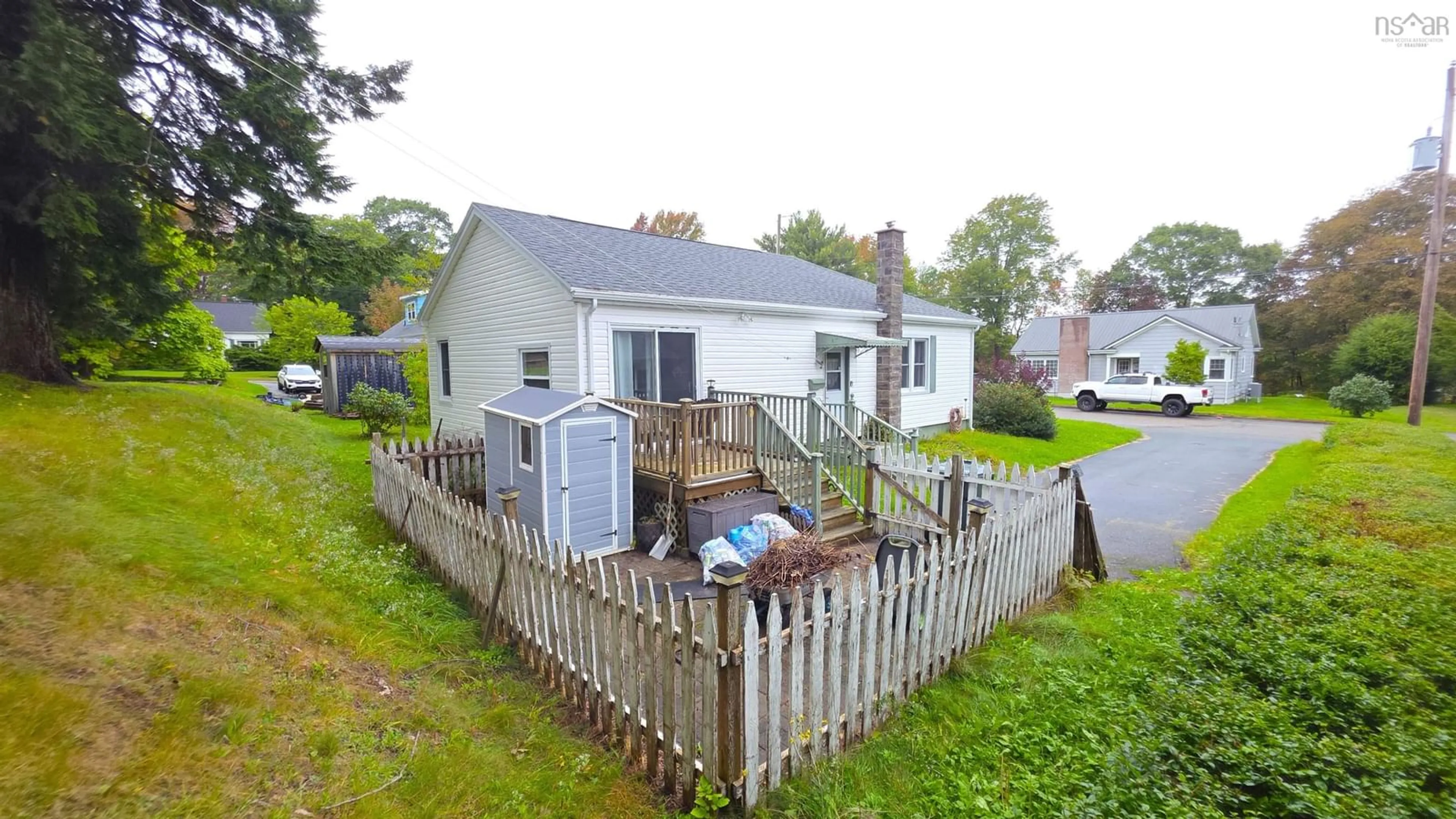 A pic from outside/outdoor area/front of a property/back of a property/a pic from drone, street for 181 Crescent, Bridgewater Nova Scotia B4V 1L1