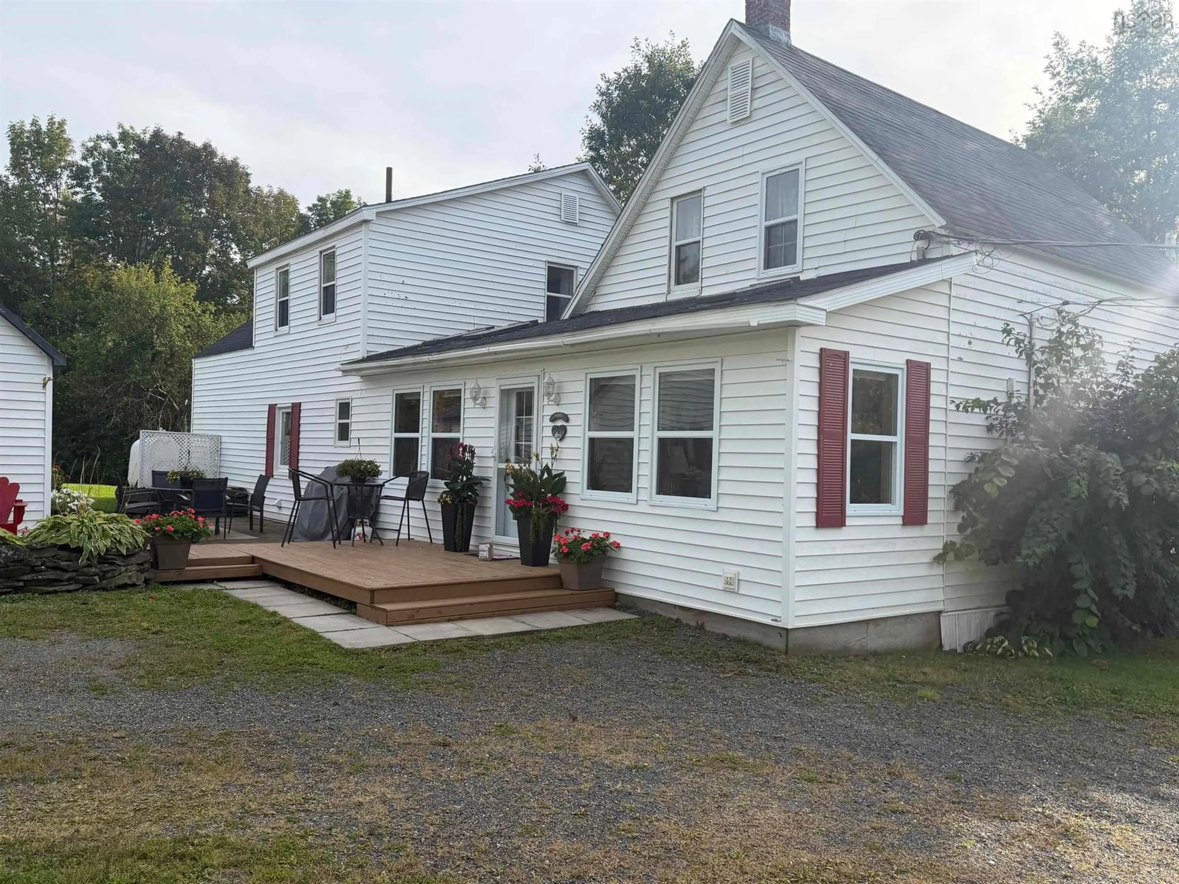 A pic from outside/outdoor area/front of a property/back of a property/a pic from drone, unknown for 28 Woodburn Rd, Pine Tree Nova Scotia B2H 5C4
