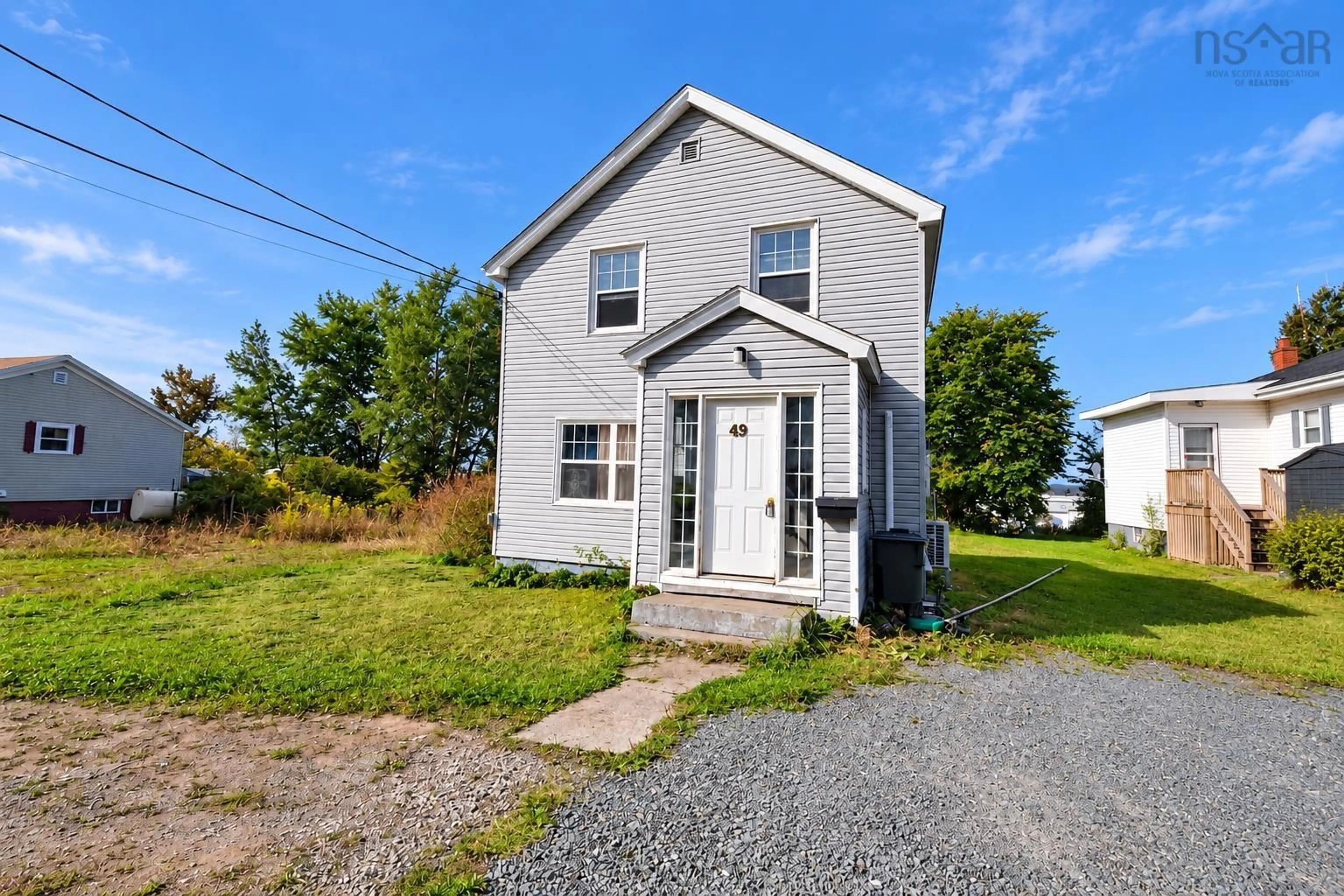A pic from outside/outdoor area/front of a property/back of a property/a pic from drone, building for 49 Richmond St, Sydney Nova Scotia B1P 2V1