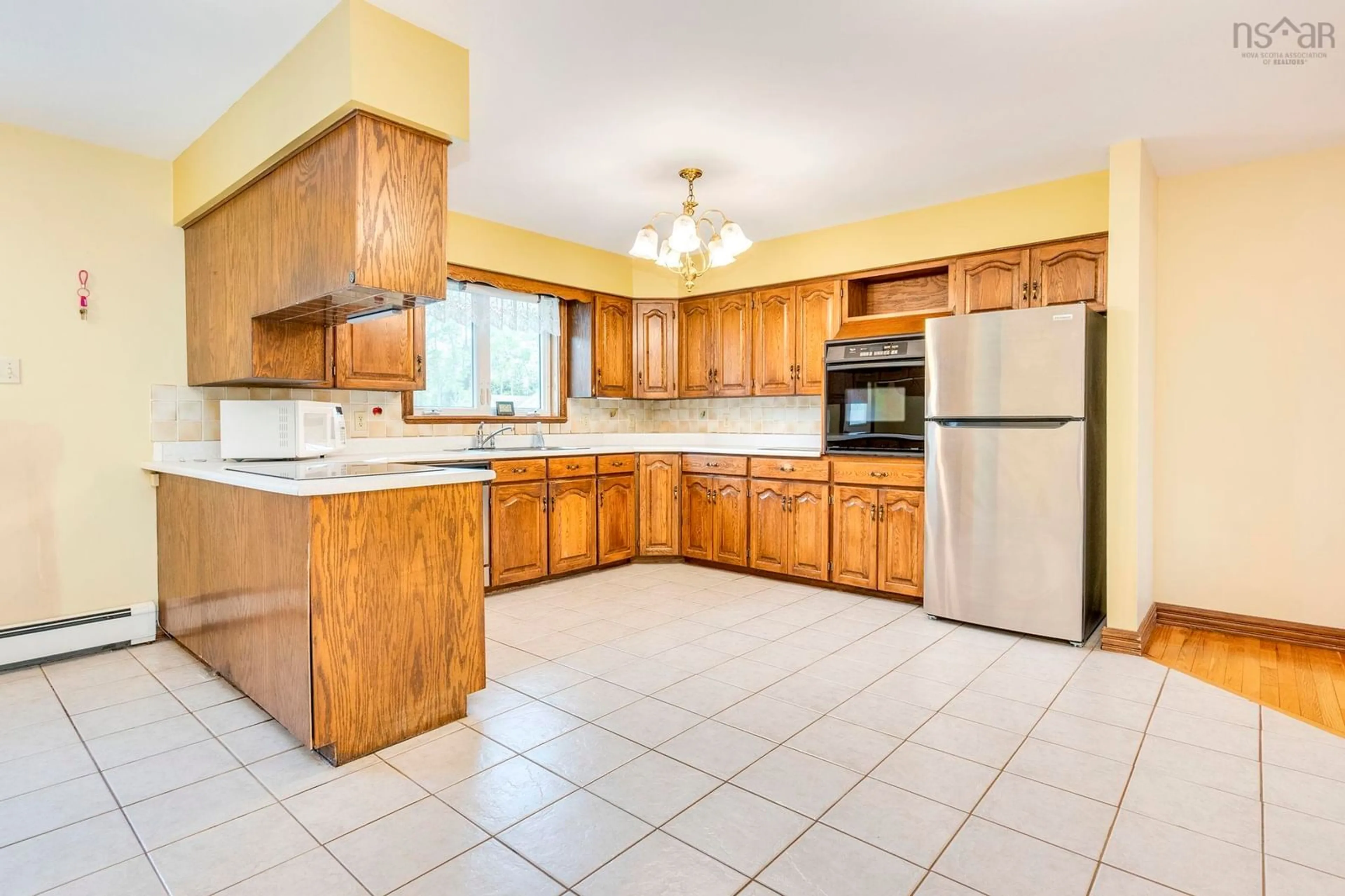 Standard kitchen, ceramic/tile floor for 288 Shore Rd, Caribou River Nova Scotia B0K 1H0