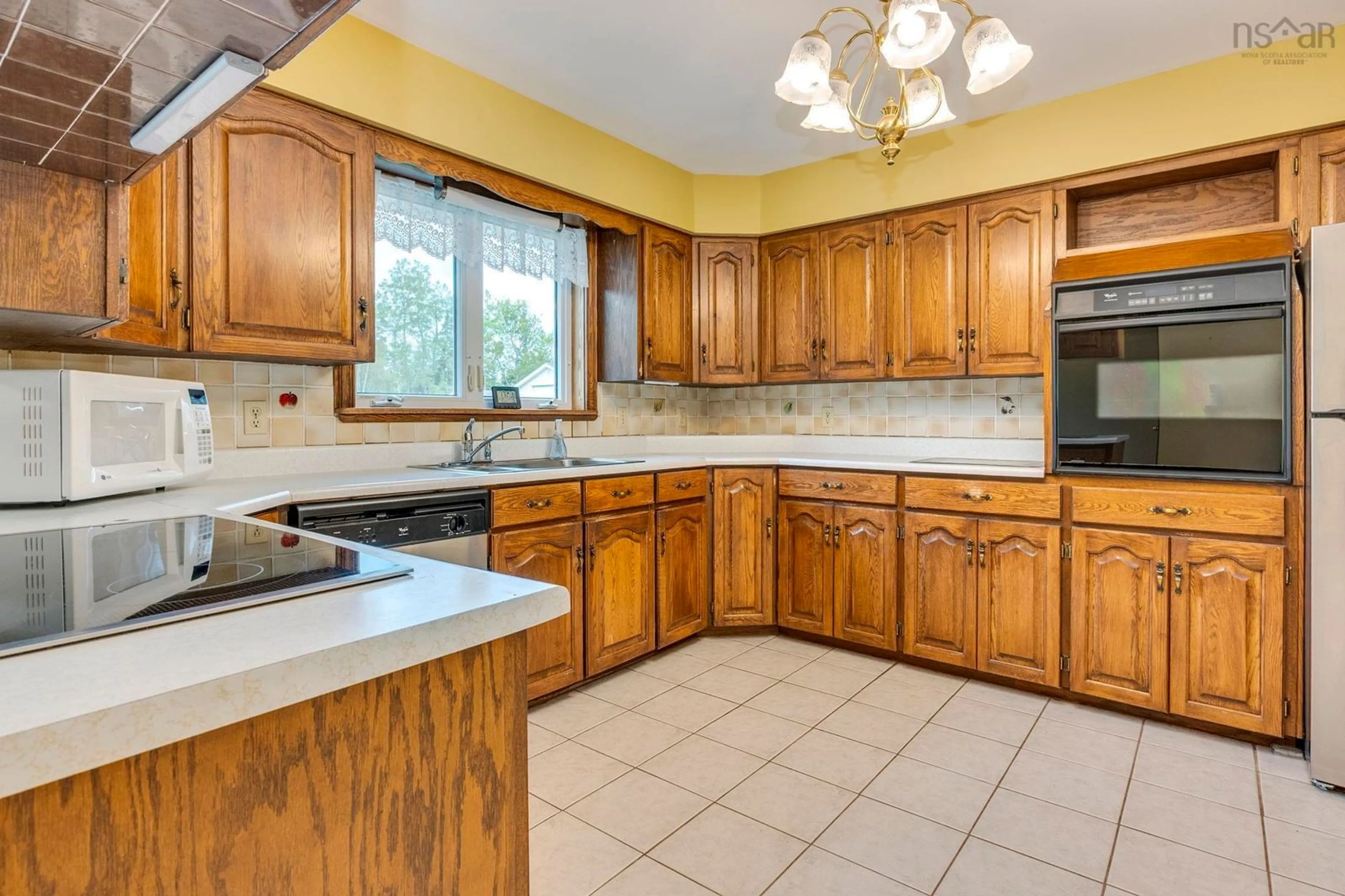 Standard kitchen, ceramic/tile floor for 288 Shore Rd, Caribou River Nova Scotia B0K 1H0
