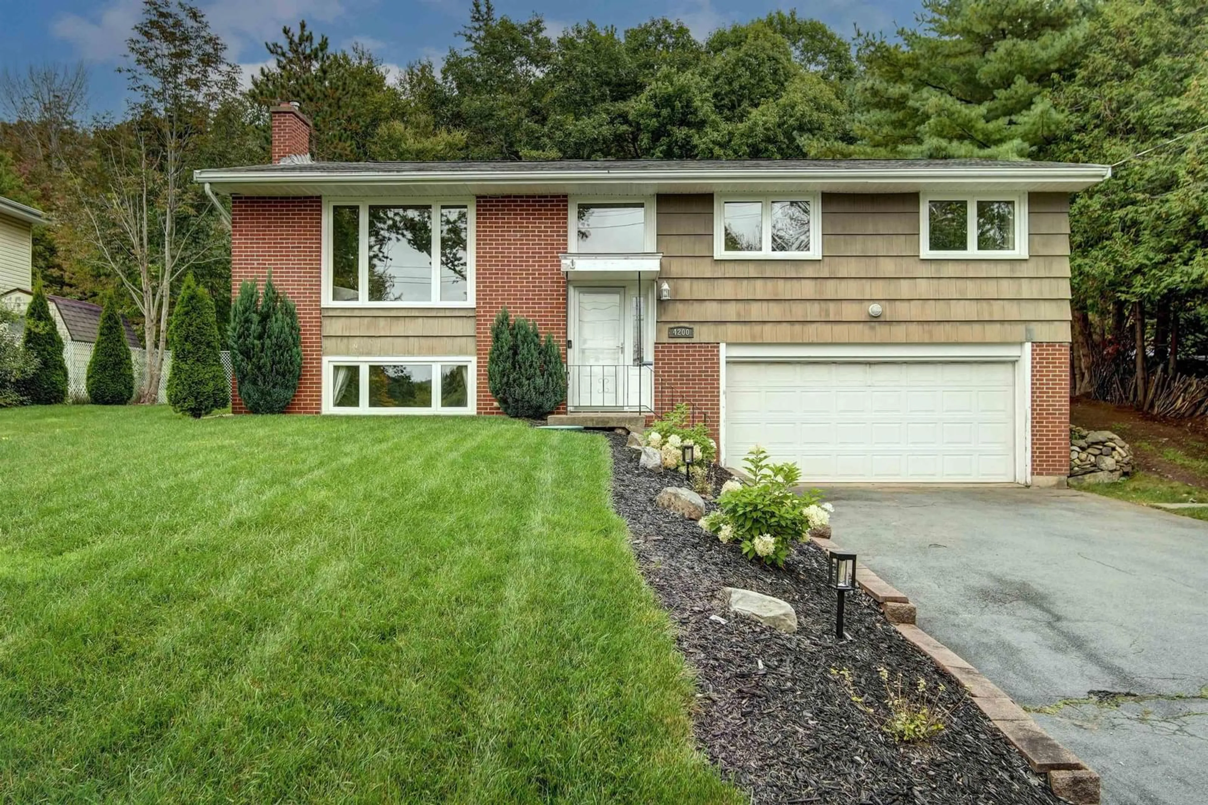 Home with vinyl exterior material, street for 4200 Highway 2, Wellington Nova Scotia B2T 1A3