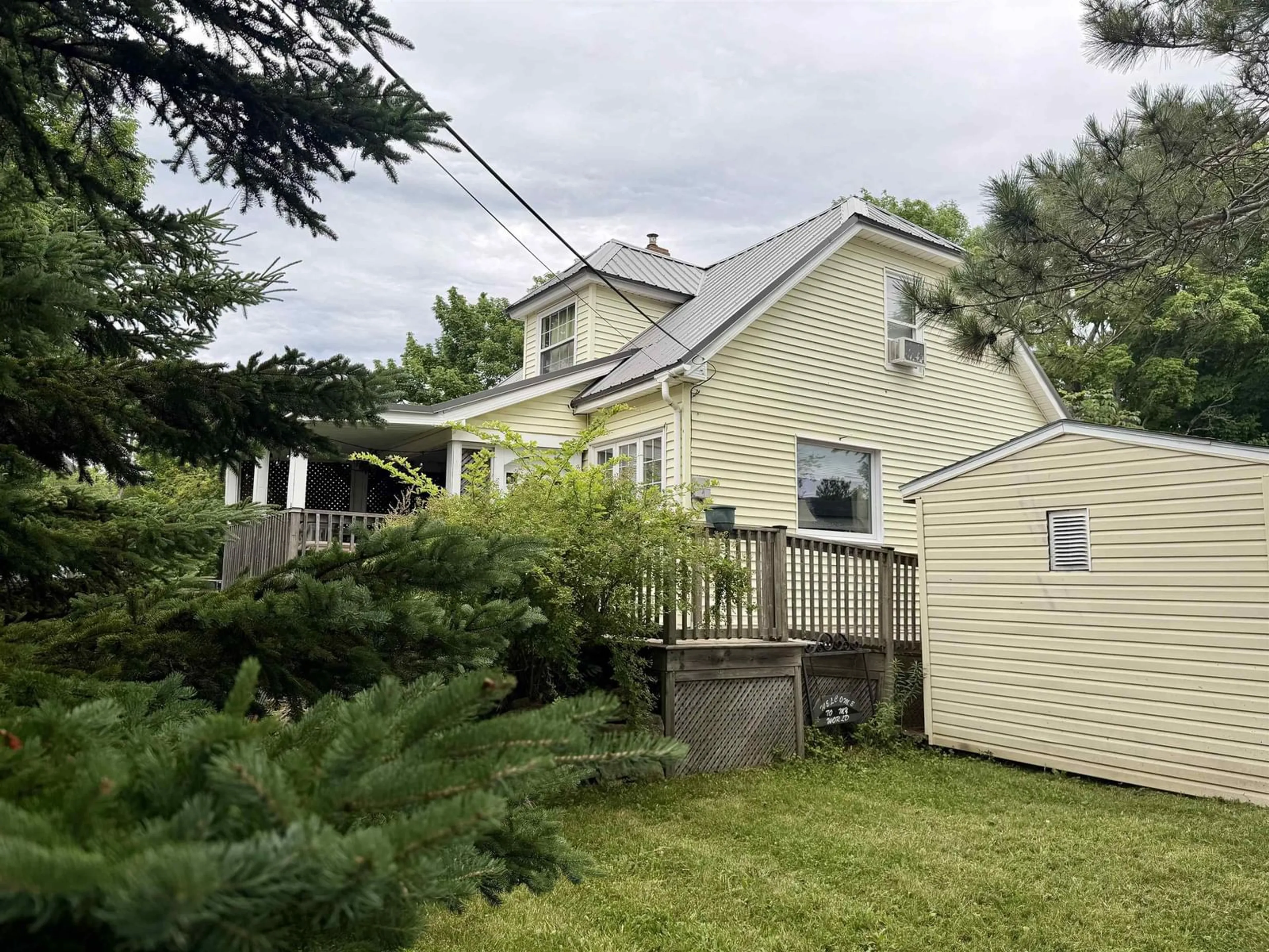 A pic from outside/outdoor area/front of a property/back of a property/a pic from drone, street for 790 Trenton Rd, New Glasgow Nova Scotia B2H 2M8
