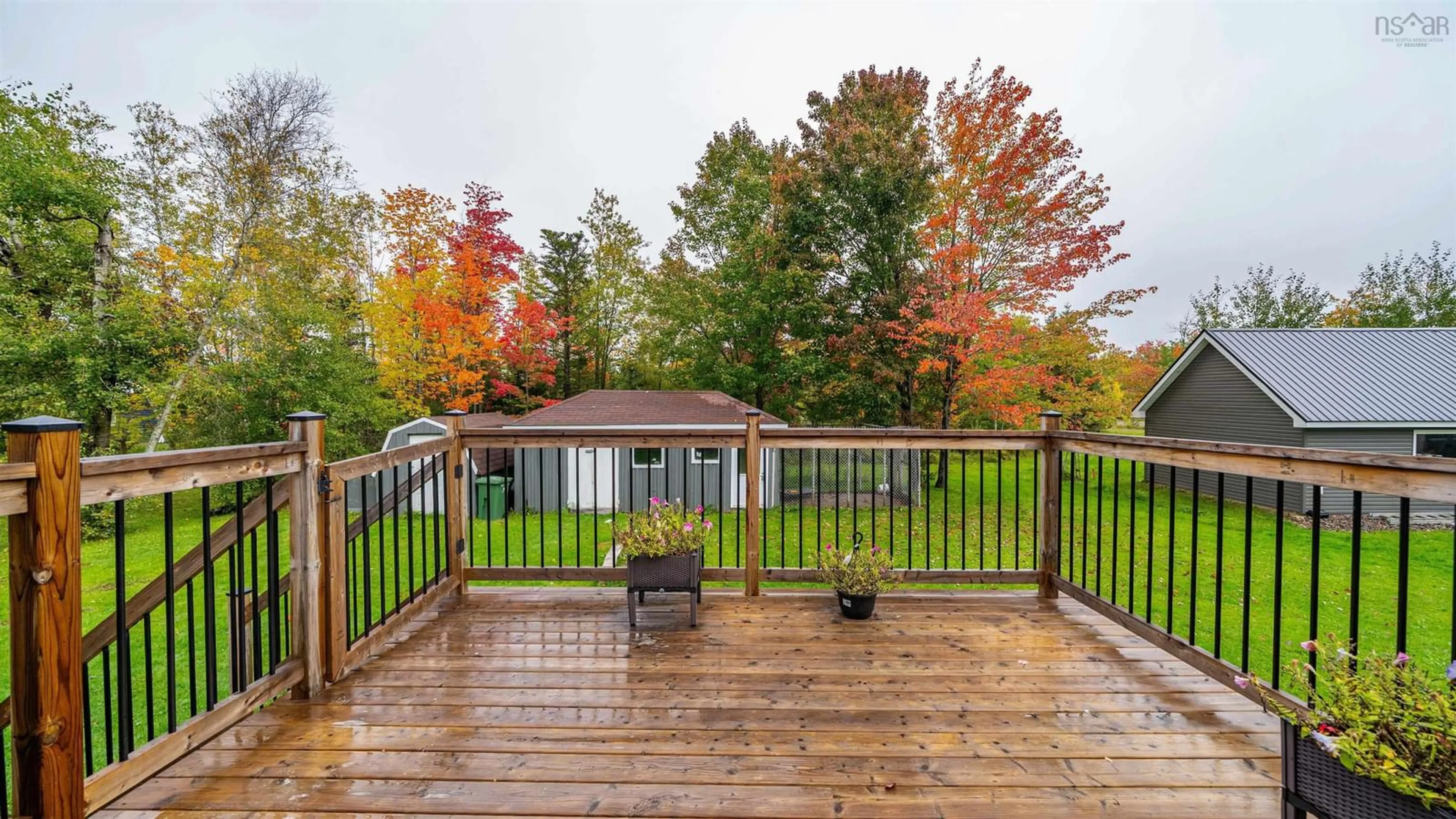 Patio, water/lake/river/ocean view for 26 Poplar Dr, Lantz Nova Scotia B2S 1W5