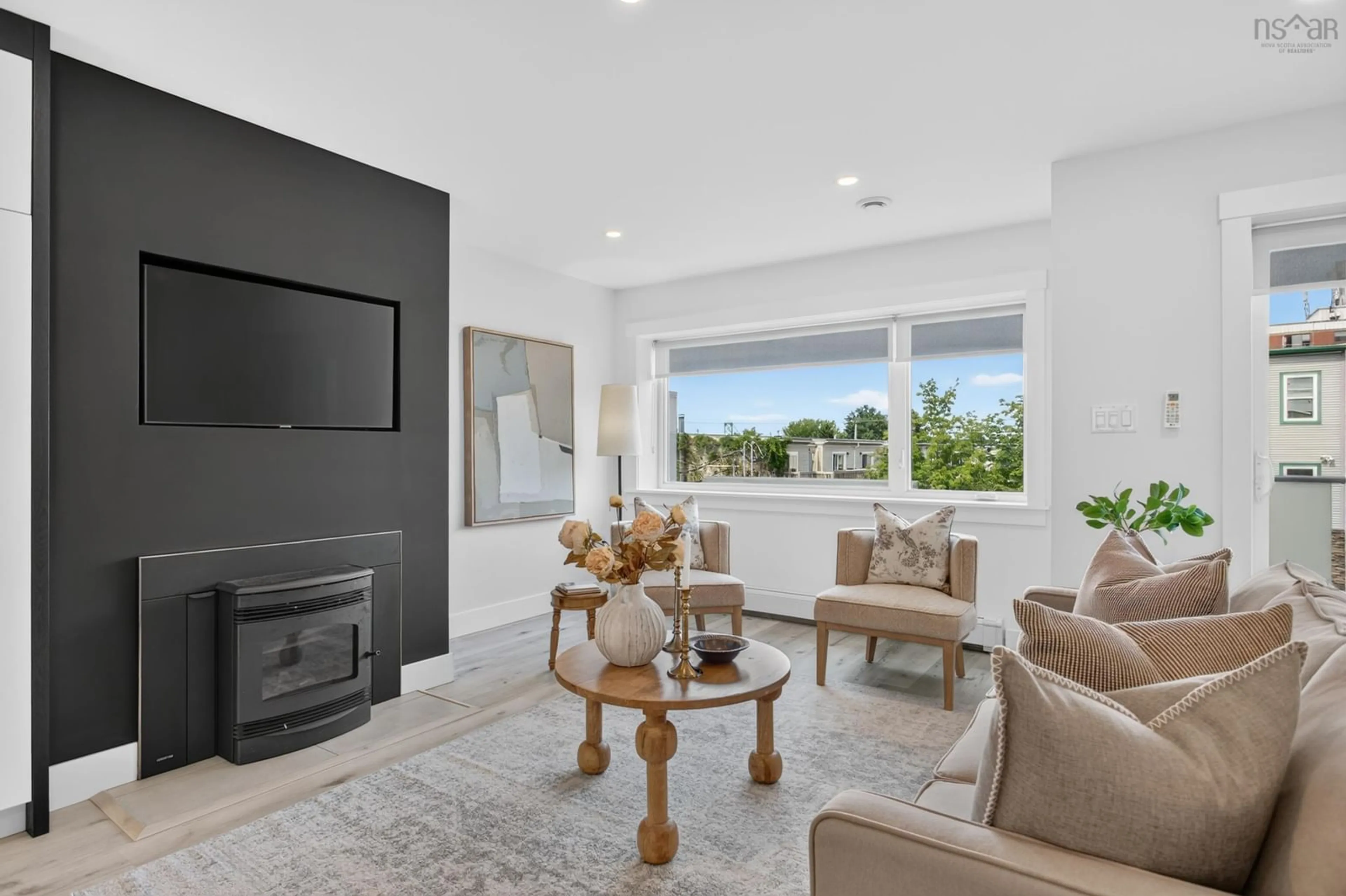Living room with furniture, unknown for 2371 Creighton St, Halifax Nova Scotia B3K 3R8