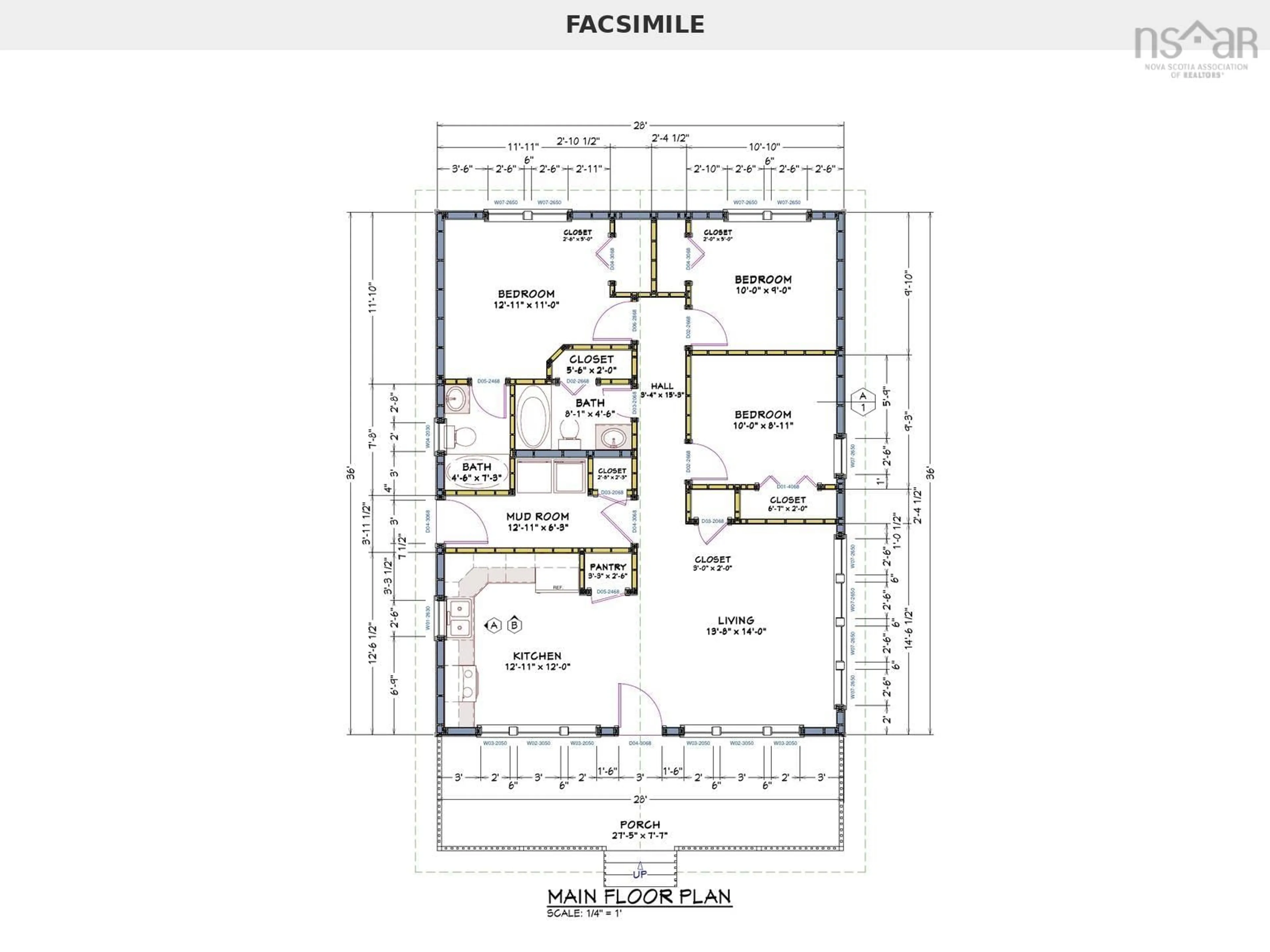 Floor plan for Lot 4 East Green Harbour, East Green Harbour Nova Scotia B0T 1L0