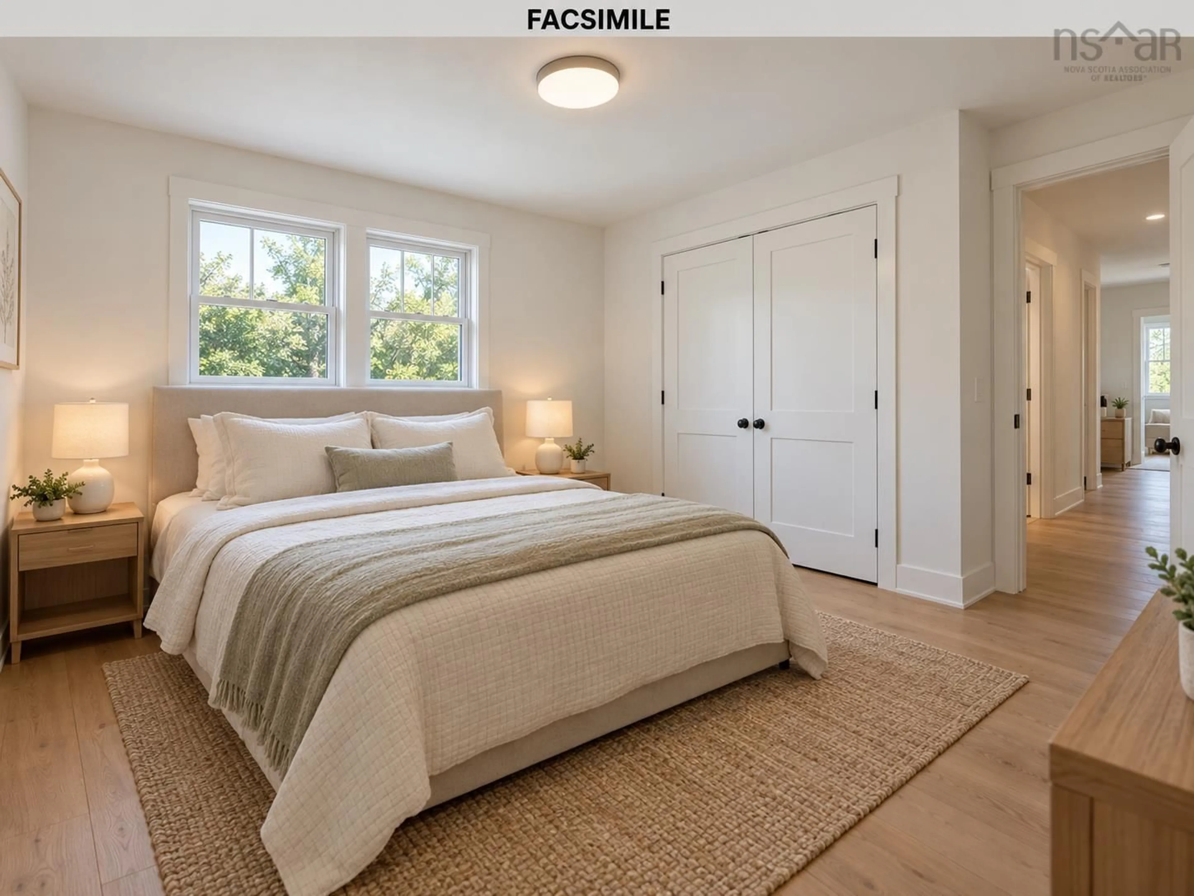 Bedroom with bed, carpet floor for Lot 4 East Green Harbour, East Green Harbour Nova Scotia B0T 1L0