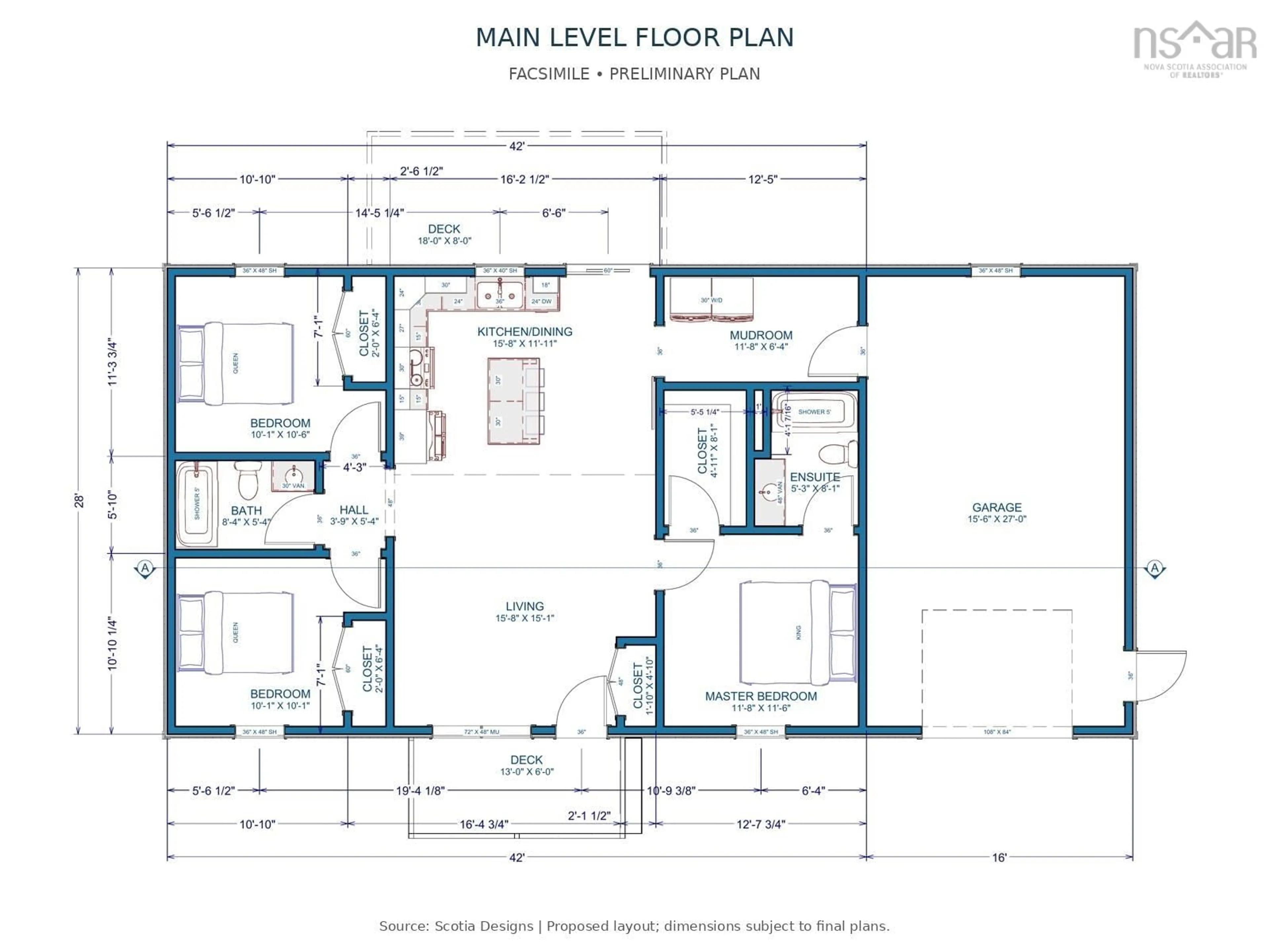 Floor plan for Lot 5 East Green Harbour Road, East Green Harbour Nova Scotia B0T 1L0