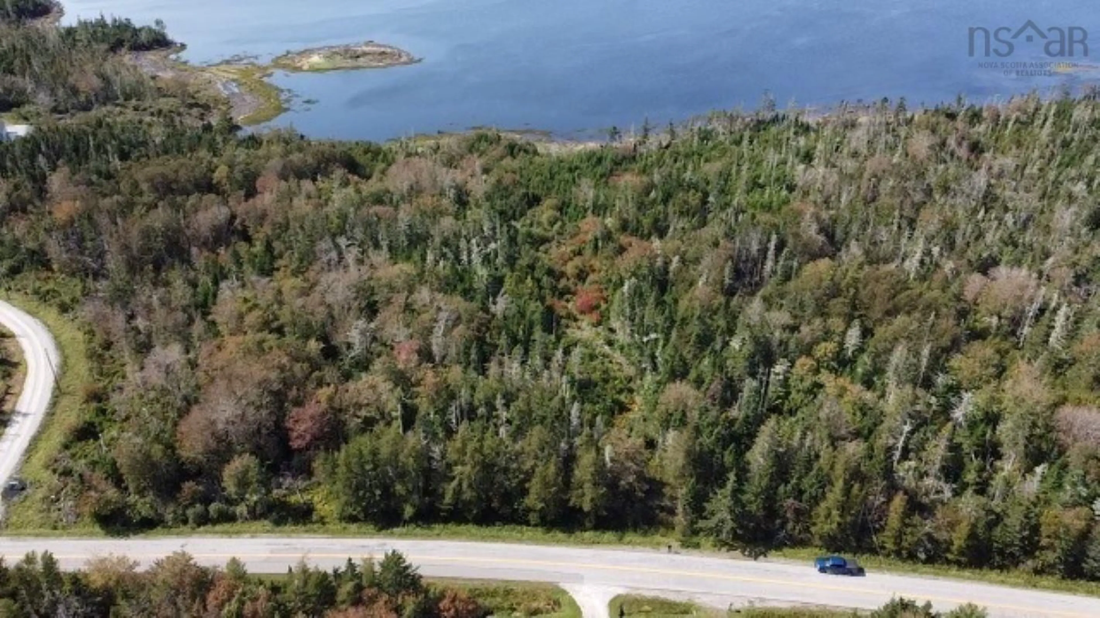 A pic from outside/outdoor area/front of a property/back of a property/a pic from drone, water/lake/river/ocean view for Lot 5 East Green Harbour Road, East Green Harbour Nova Scotia B0T 1L0