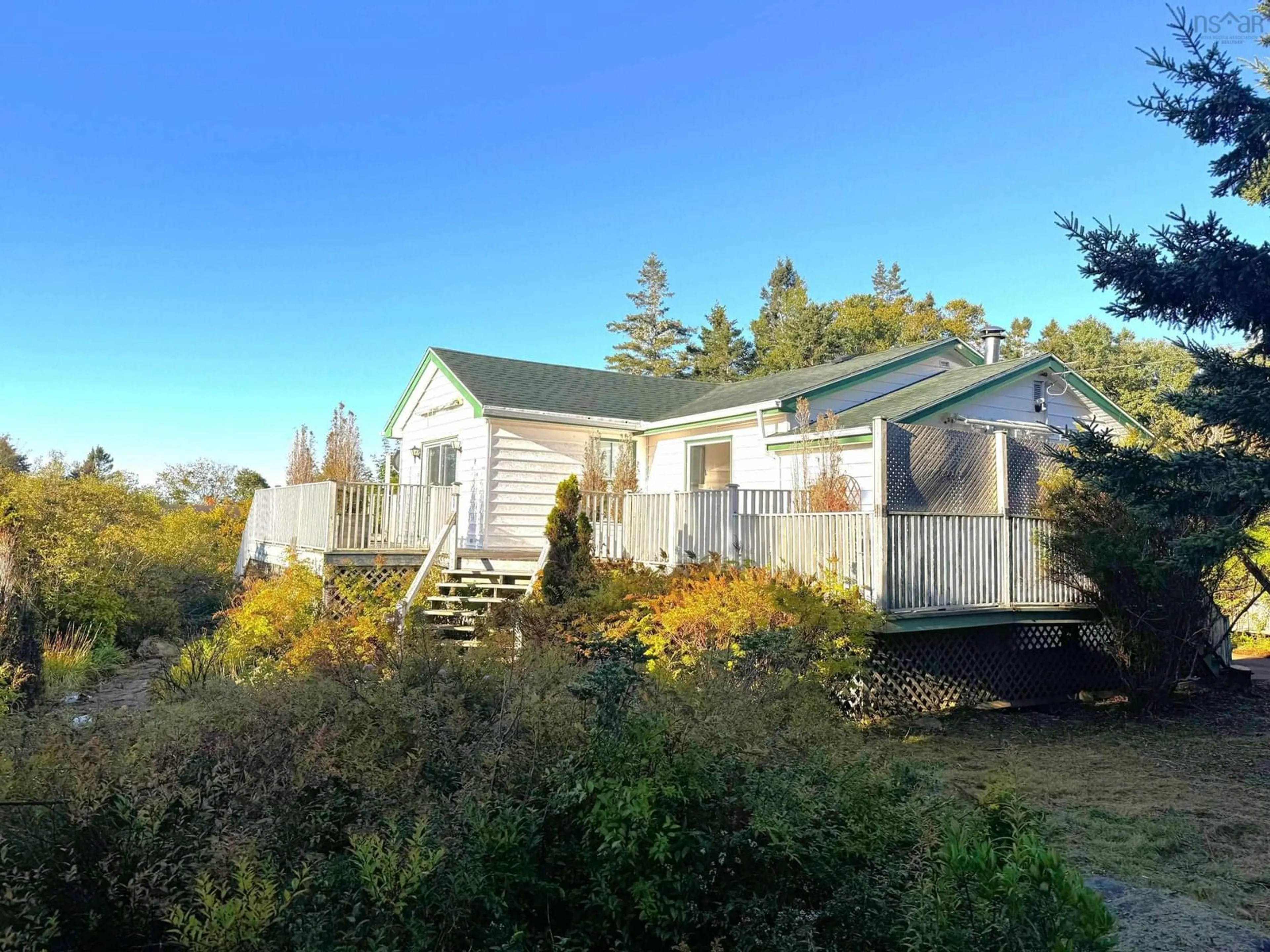 A pic from outside/outdoor area/front of a property/back of a property/a pic from drone, unknown for 5 Homestead Rd, Bayswater Nova Scotia B0J 1T0
