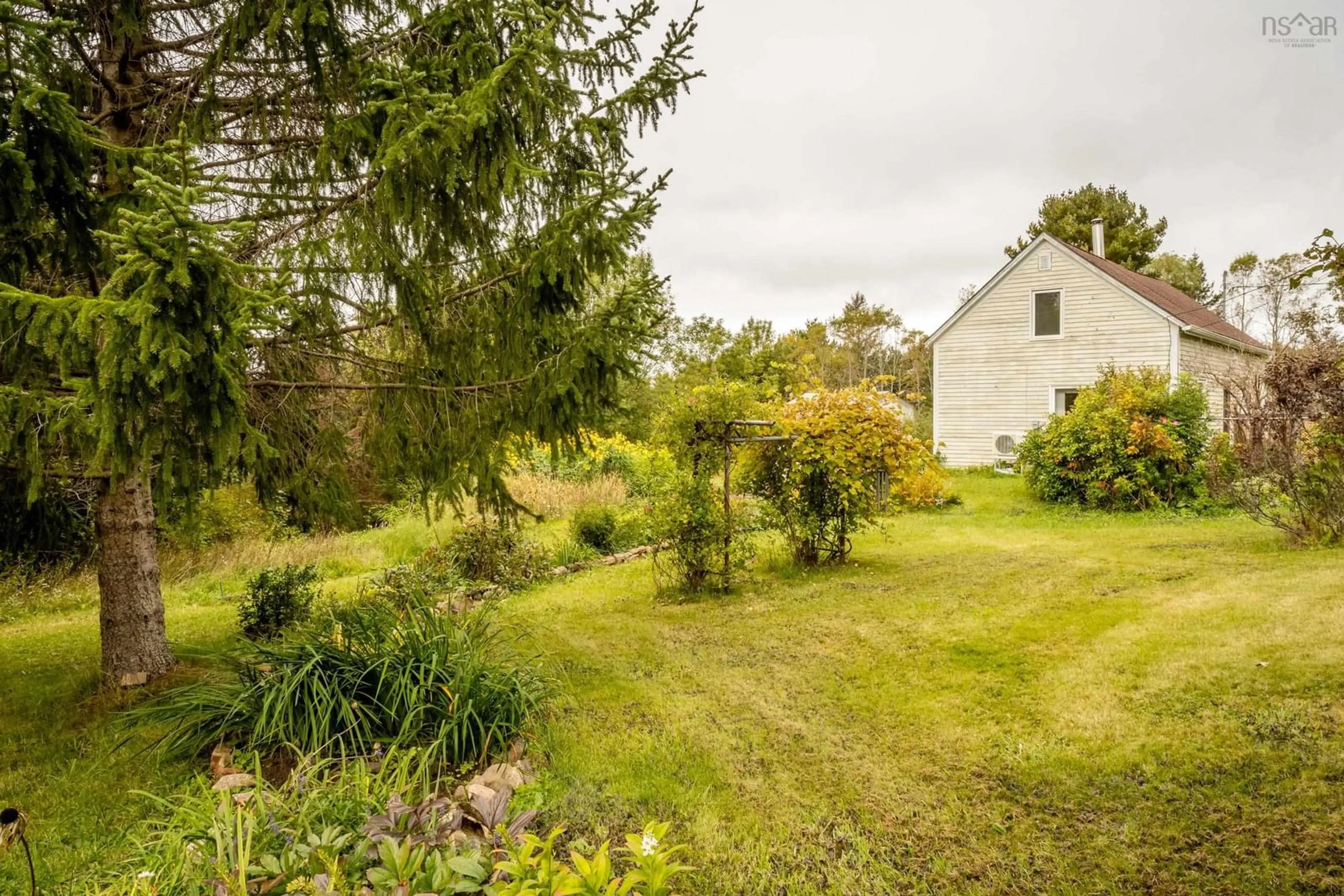 A pic from outside/outdoor area/front of a property/back of a property/a pic from drone, unknown for 309 Highway 201, Moschelle Nova Scotia B0S 1A0