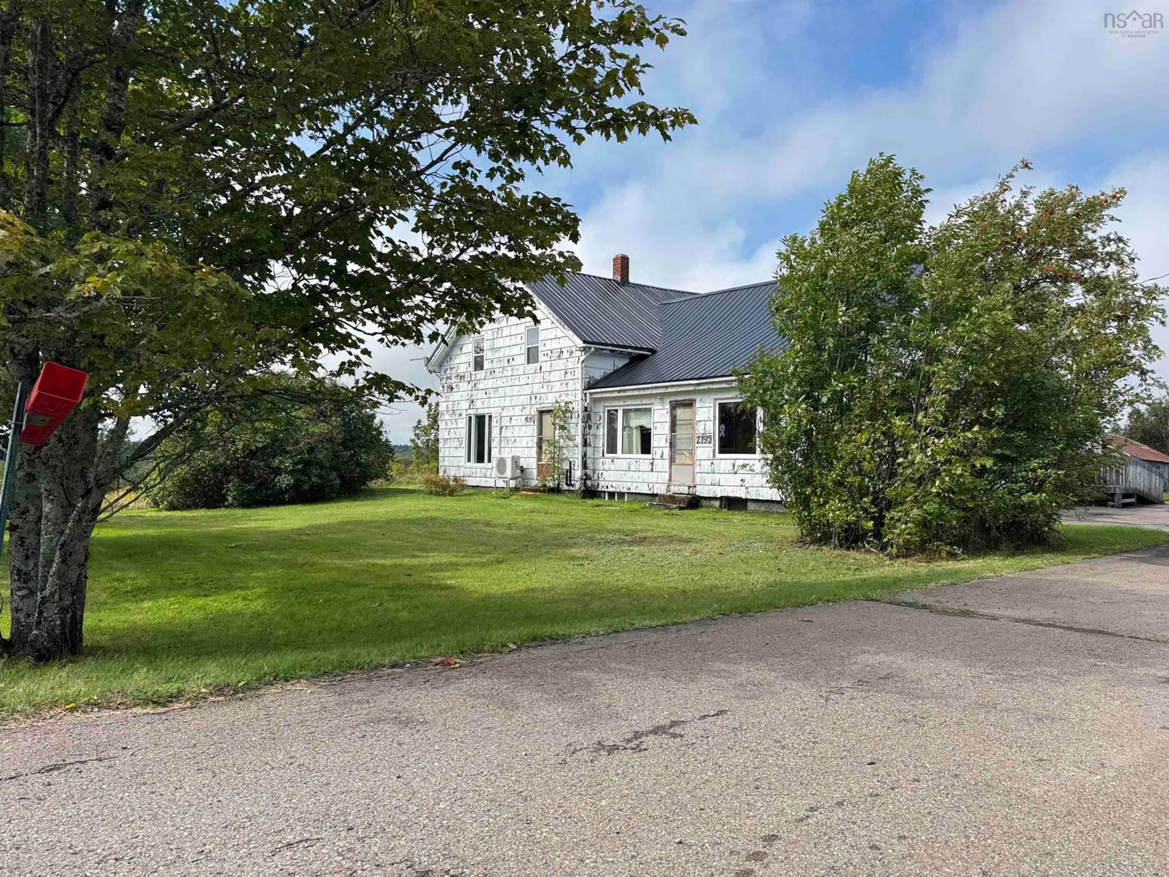 A pic from outside/outdoor area/front of a property/back of a property/a pic from drone, building for 2195 Windham Hill Rd, Windham Hill Nova Scotia B0M 1X0