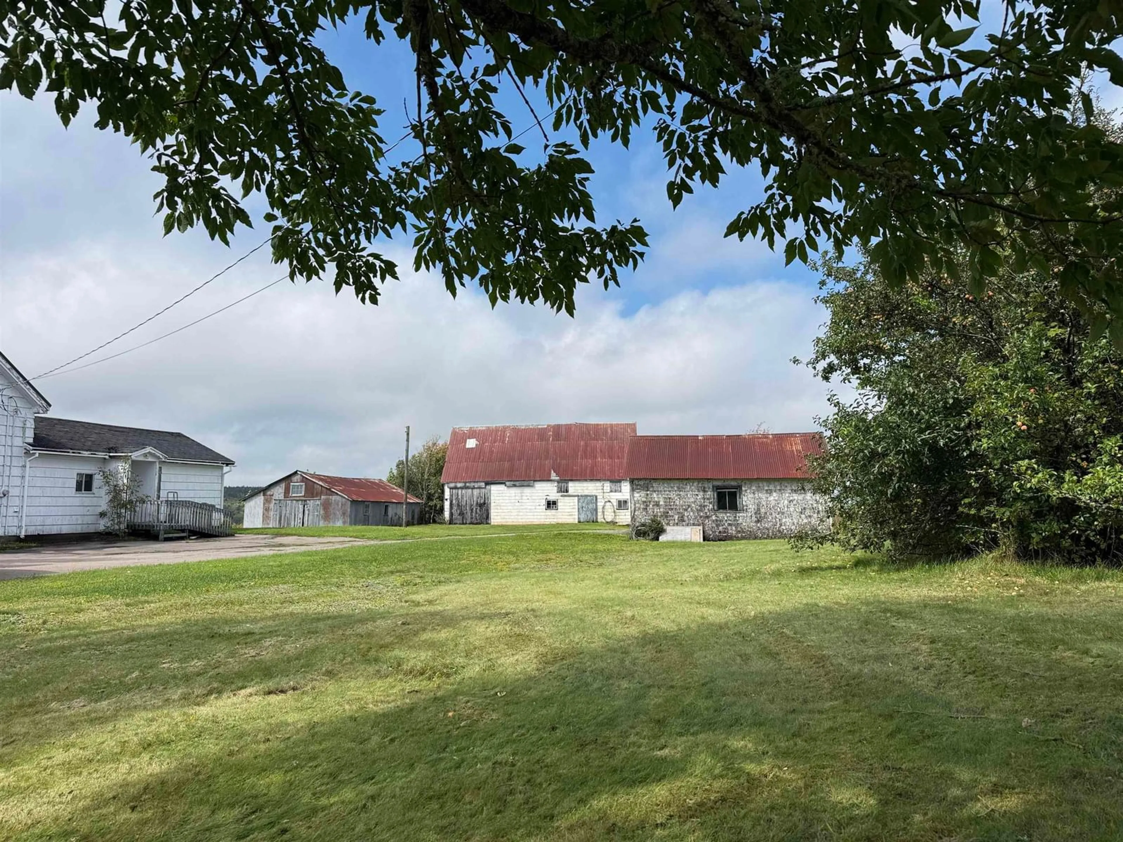 A pic from outside/outdoor area/front of a property/back of a property/a pic from drone, building for 2195 Windham Hill Rd, Windham Hill Nova Scotia B0M 1X0