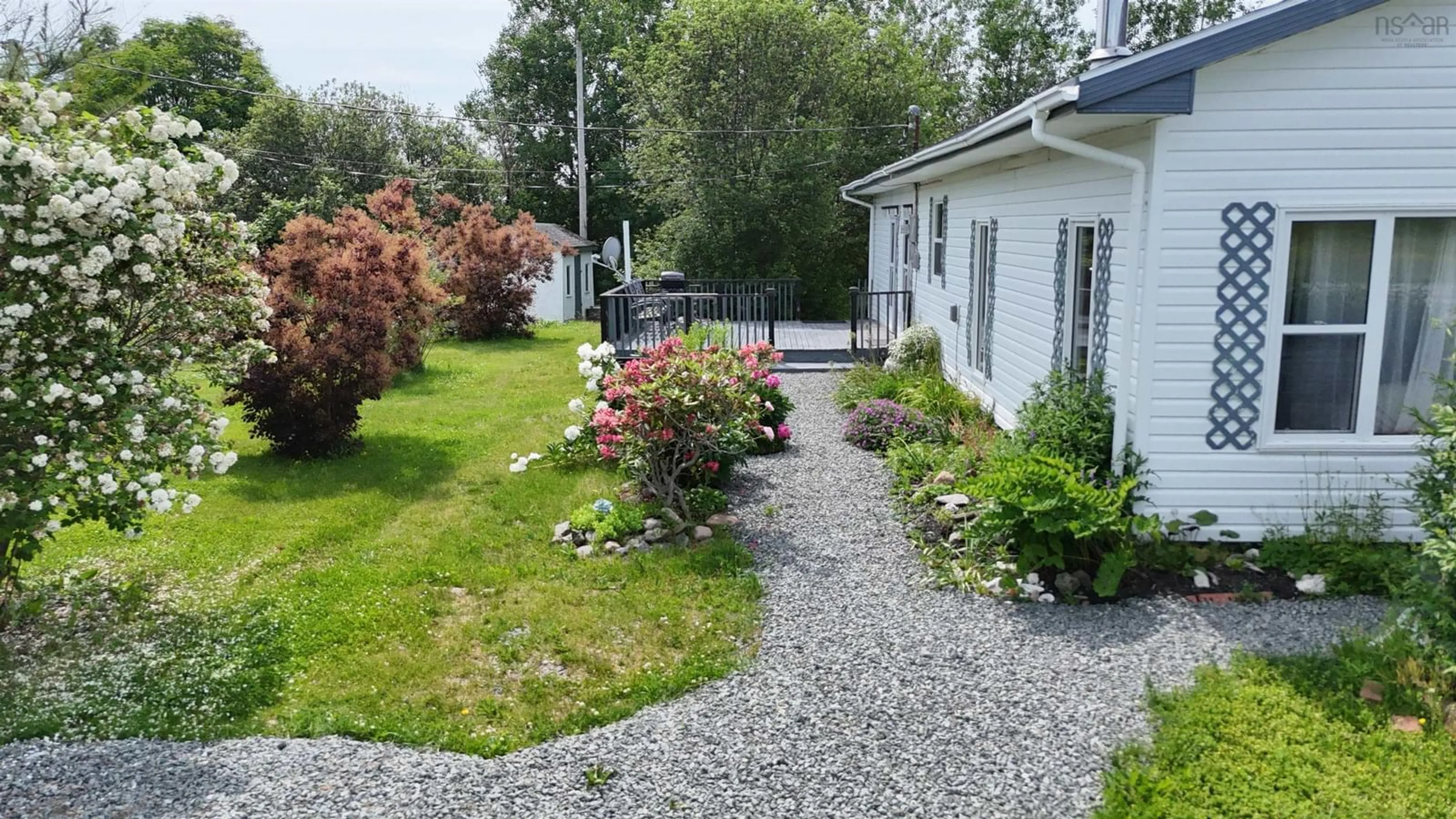 A pic from outside/outdoor area/front of a property/back of a property/a pic from drone, street for 5381 Highway 19, Judique Nova Scotia B0E 1P0