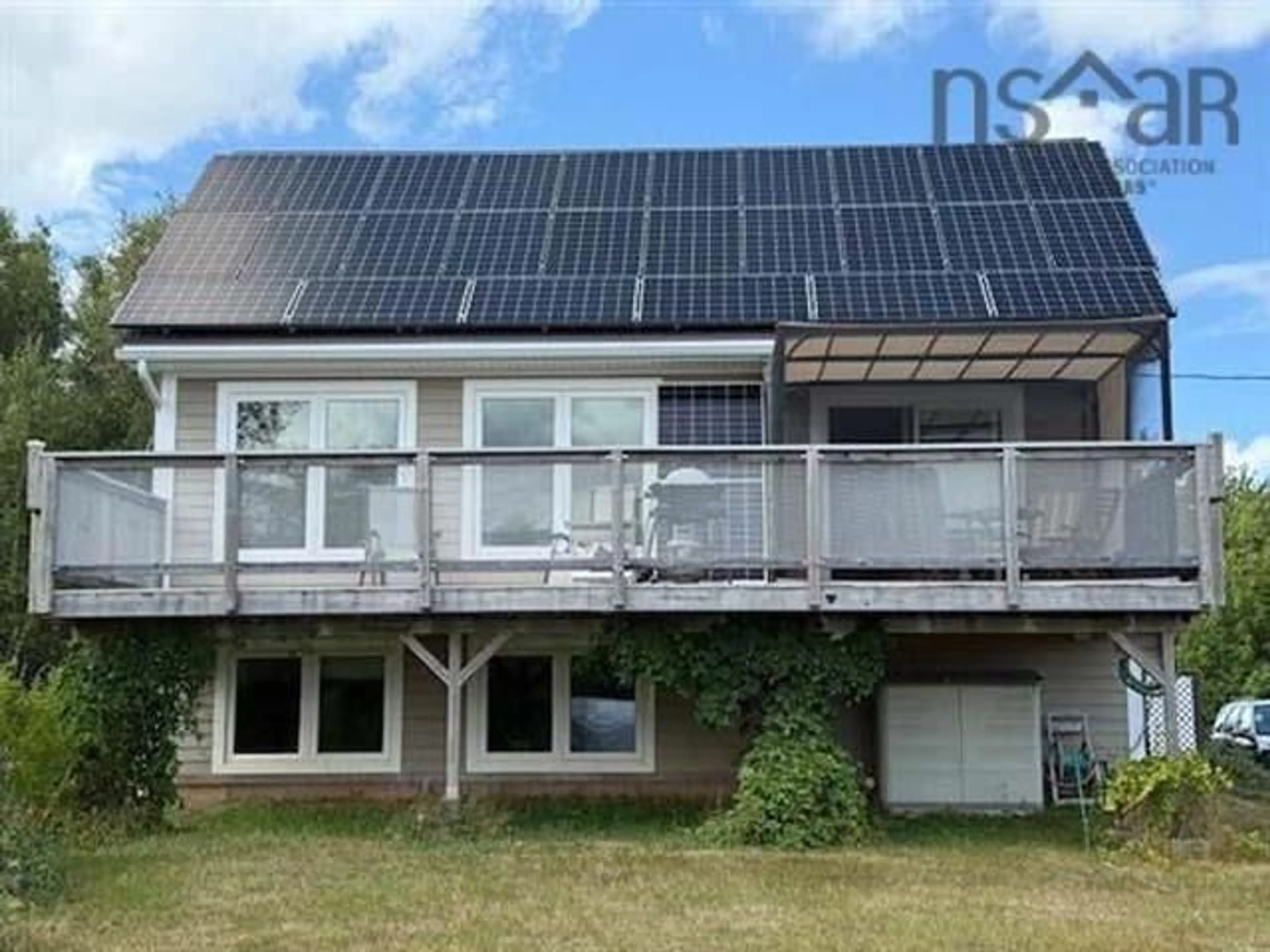 A pic from outside/outdoor area/front of a property/back of a property/a pic from drone, building for 140 Joudrey Rd, Barrachois Nova Scotia B0K 1V0