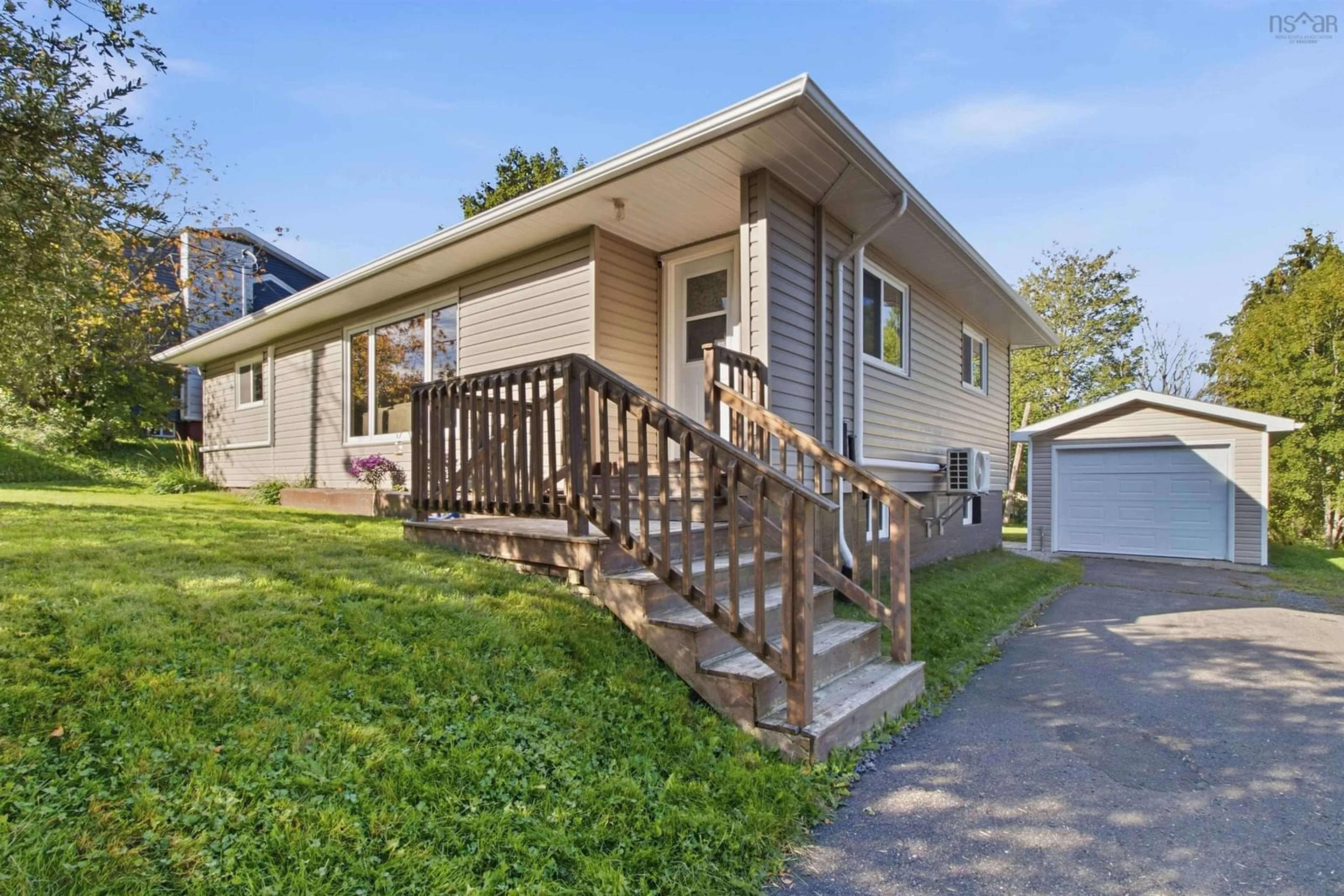 Home with vinyl exterior material, street for 122 Campbell Avenue, Windsor Nova Scotia B0N 2T0