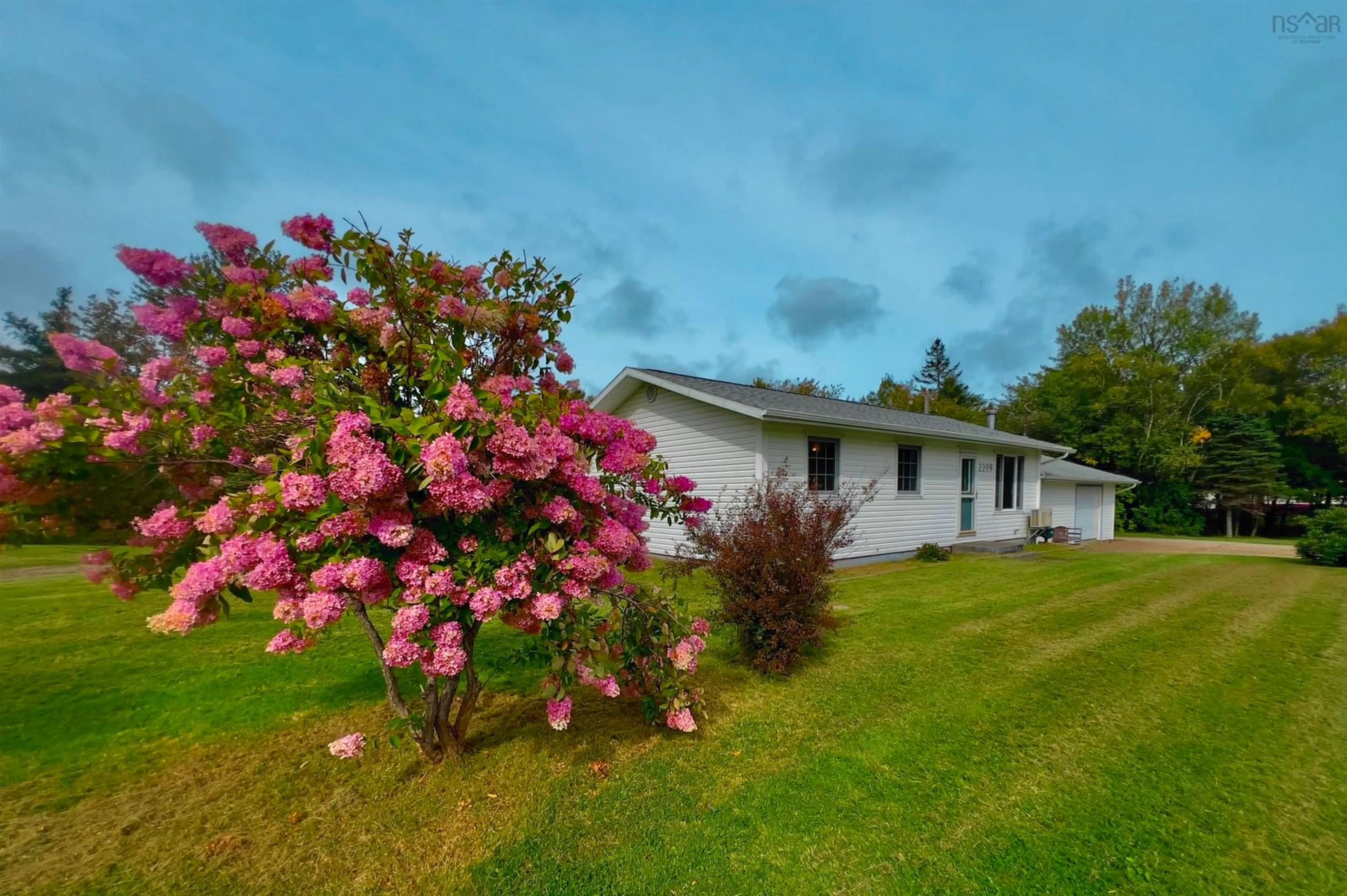 A pic from outside/outdoor area/front of a property/back of a property/a pic from drone, unknown for 2209 Lingan Road Rd, Lingan Nova Scotia B1H 5J3
