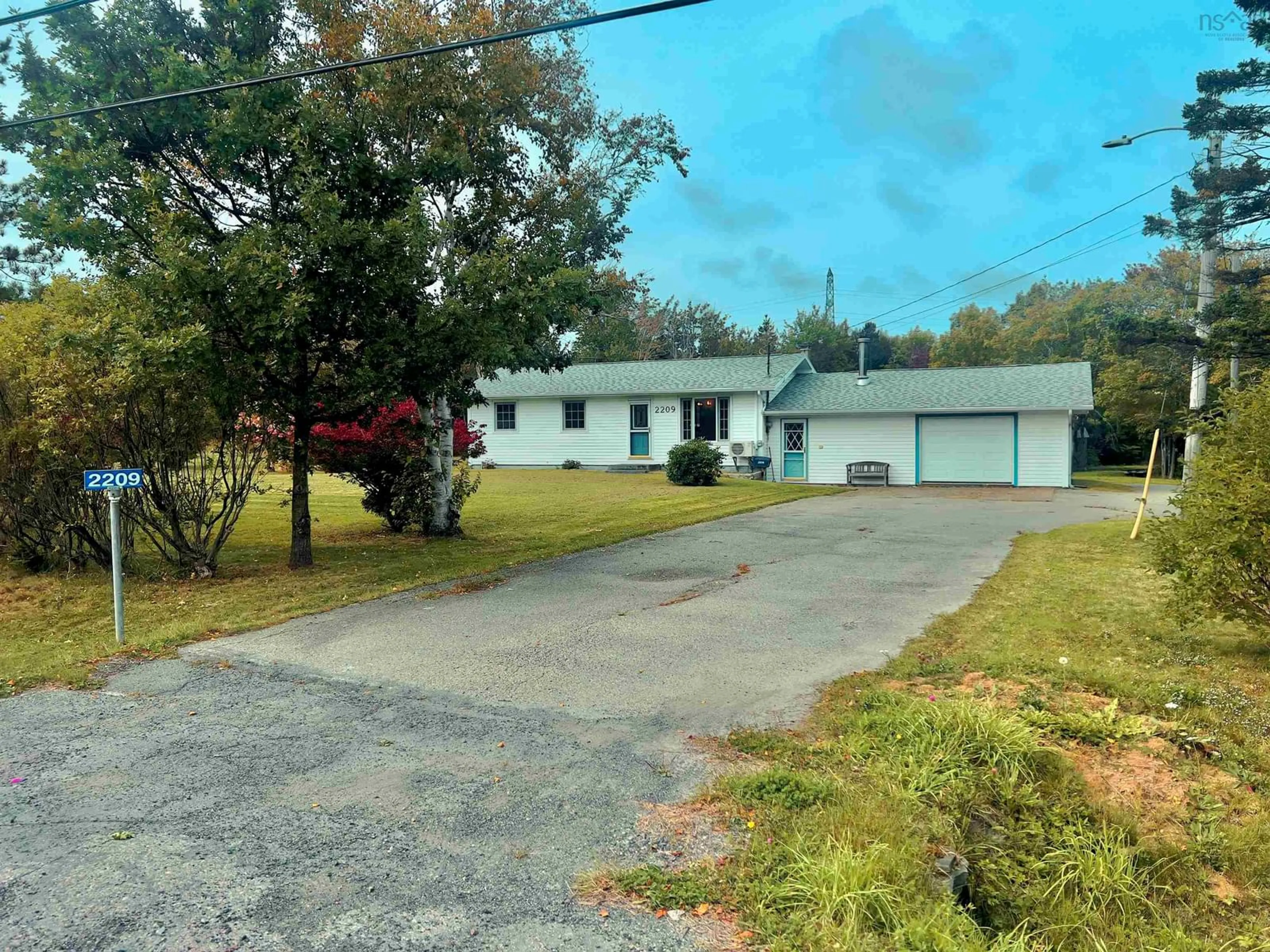 A pic from outside/outdoor area/front of a property/back of a property/a pic from drone, unknown for 2209 Lingan Road Rd, Lingan Nova Scotia B1H 5J3