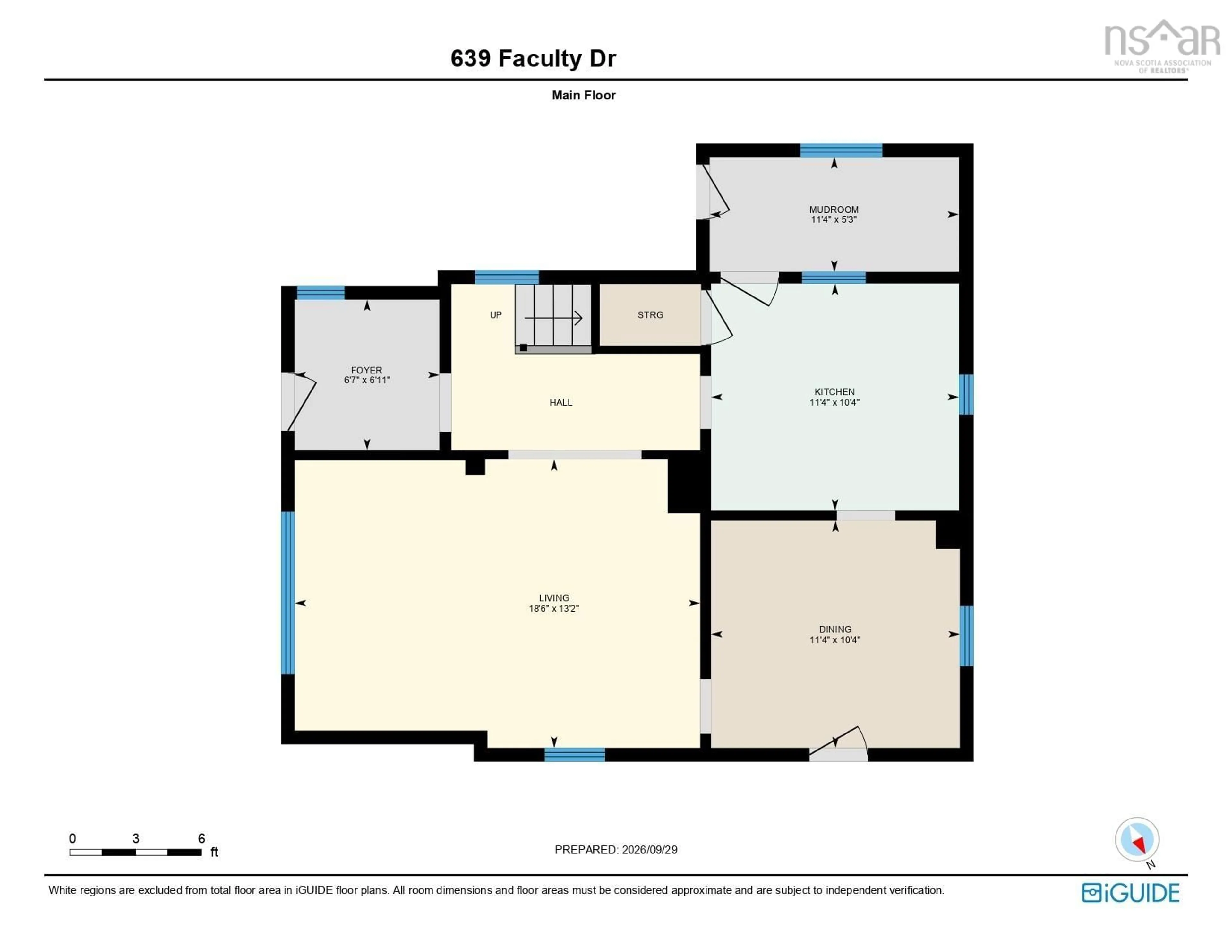 Floor plan for 639 Faculty Drive, Greenwood Nova Scotia B0P 1R0