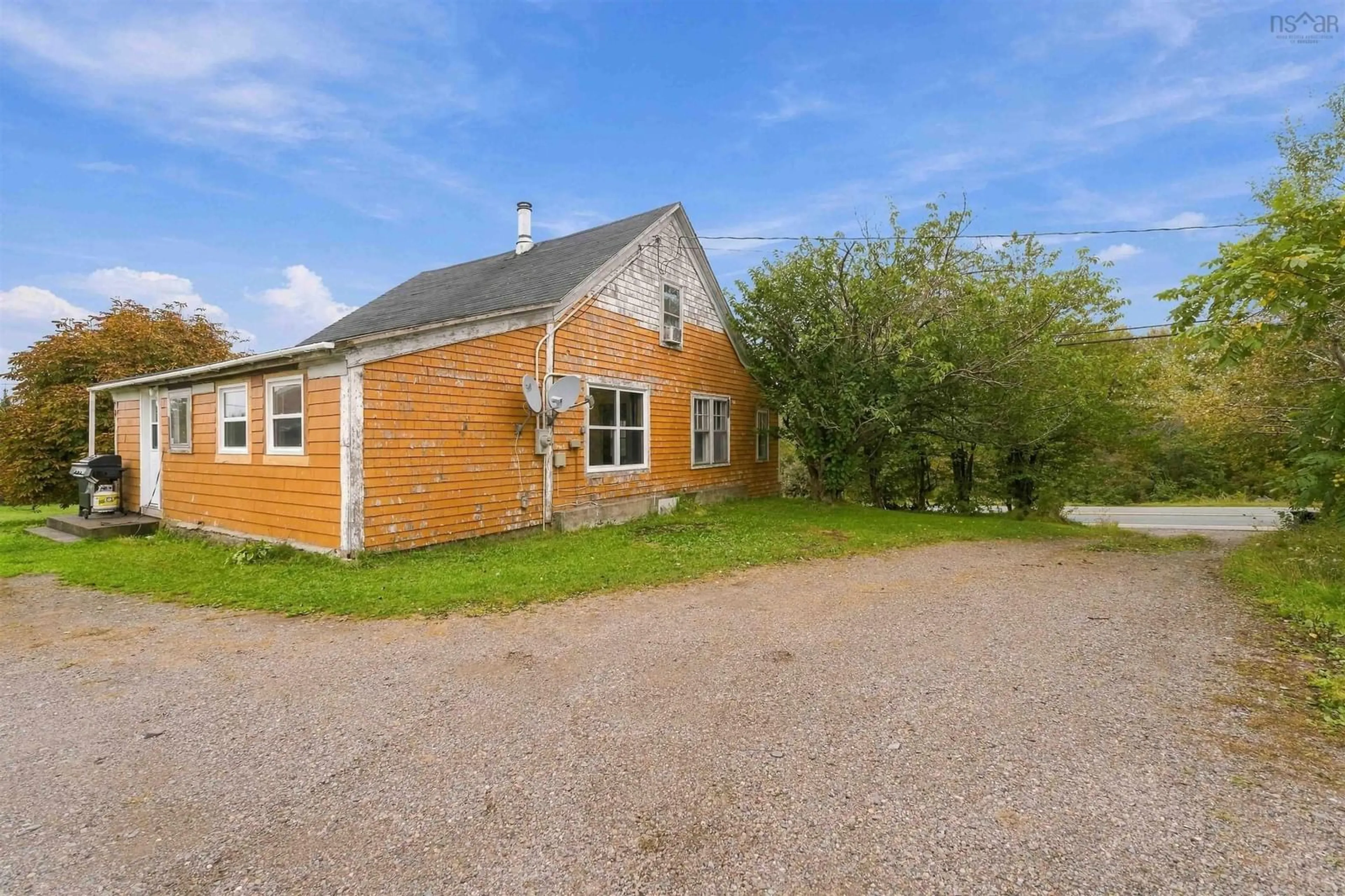 A pic from outside/outdoor area/front of a property/back of a property/a pic from drone, building for 6351 Highway 101, Ashmore Nova Scotia B0W 3T0