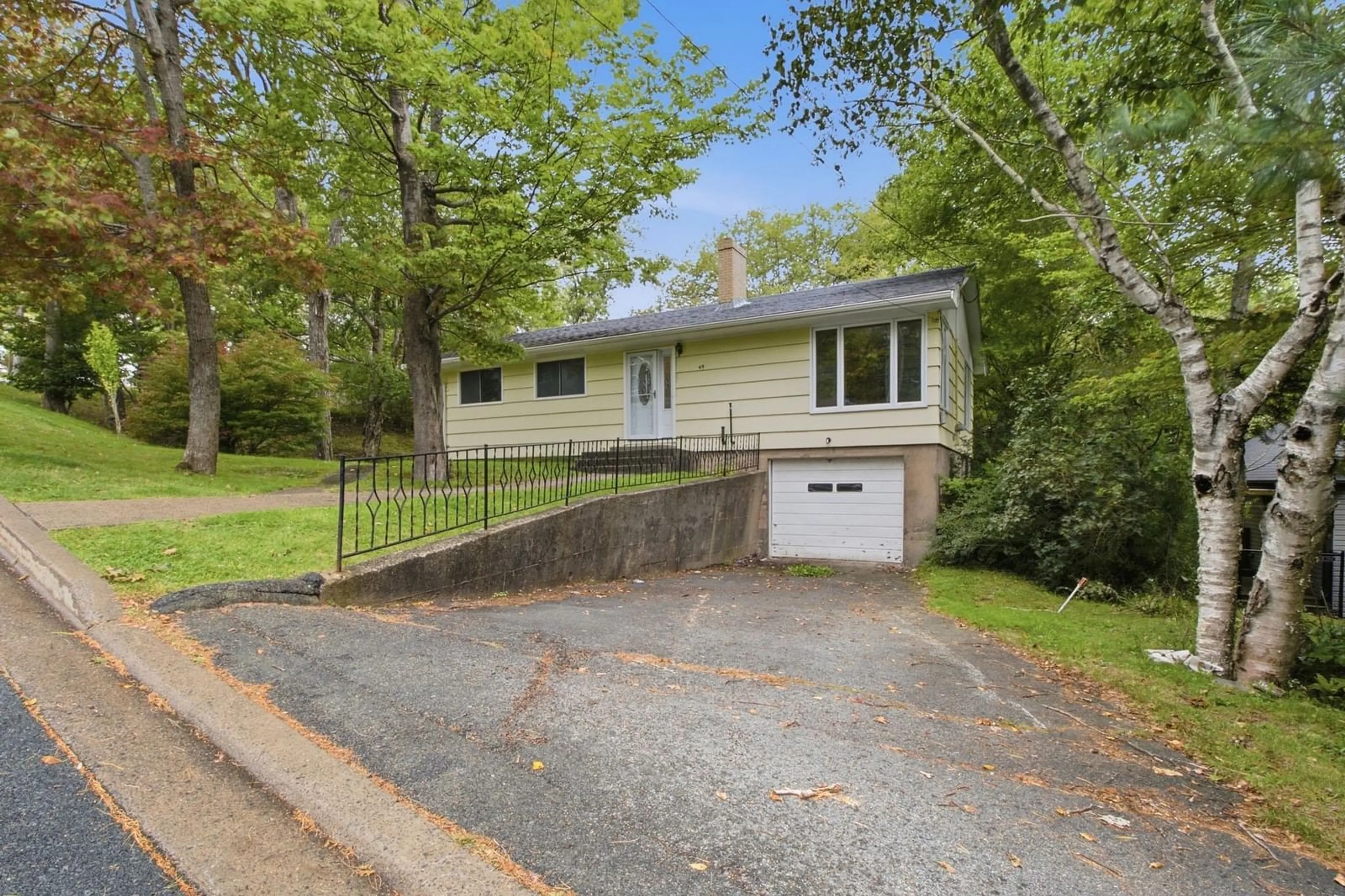 Home with vinyl exterior material, street for 49 Tremont Dr, Rockingham Nova Scotia B3M 1X8