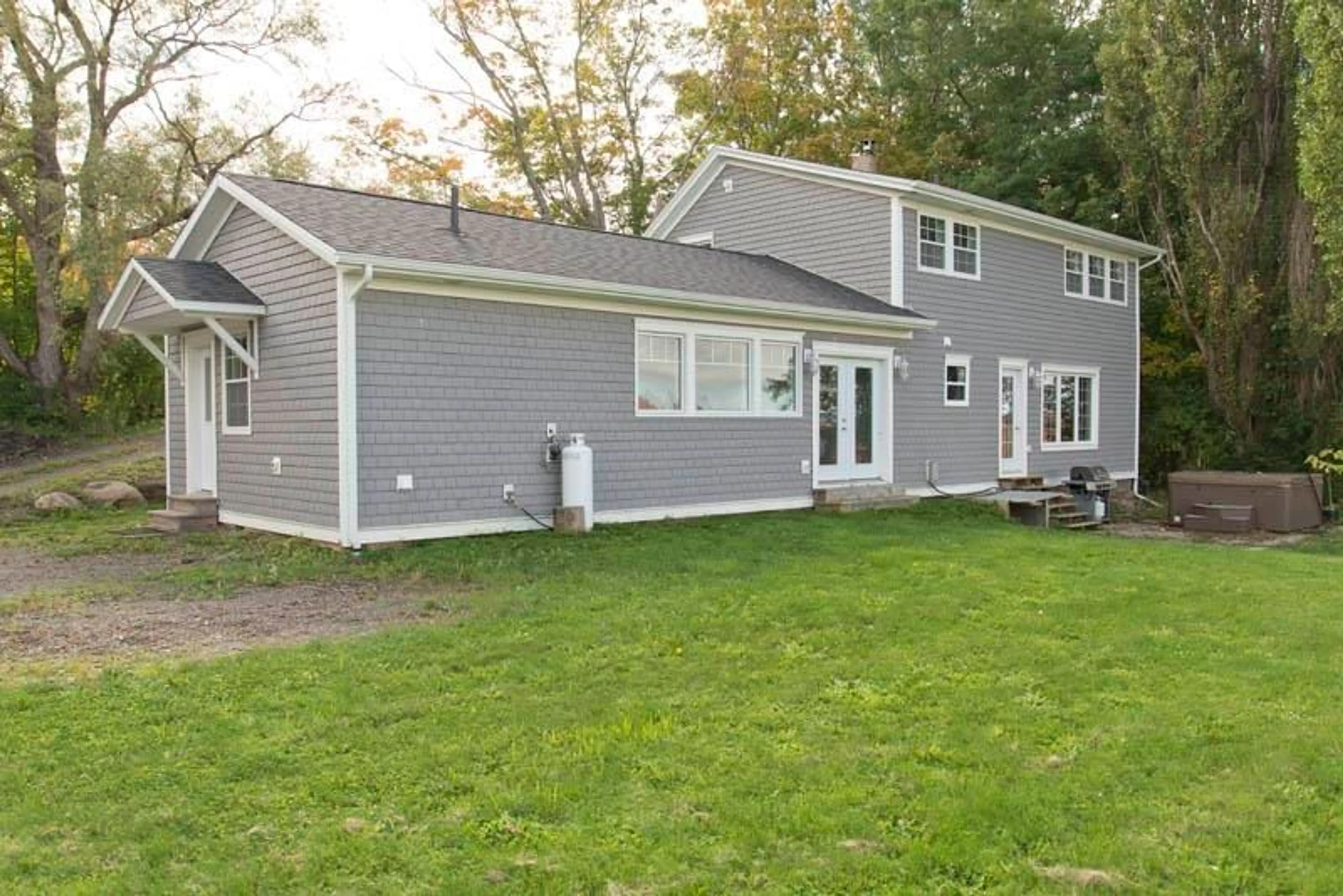 Home with vinyl exterior material, street for 175 East Torbrook Rd, Torbrook Nova Scotia B0P 1W0