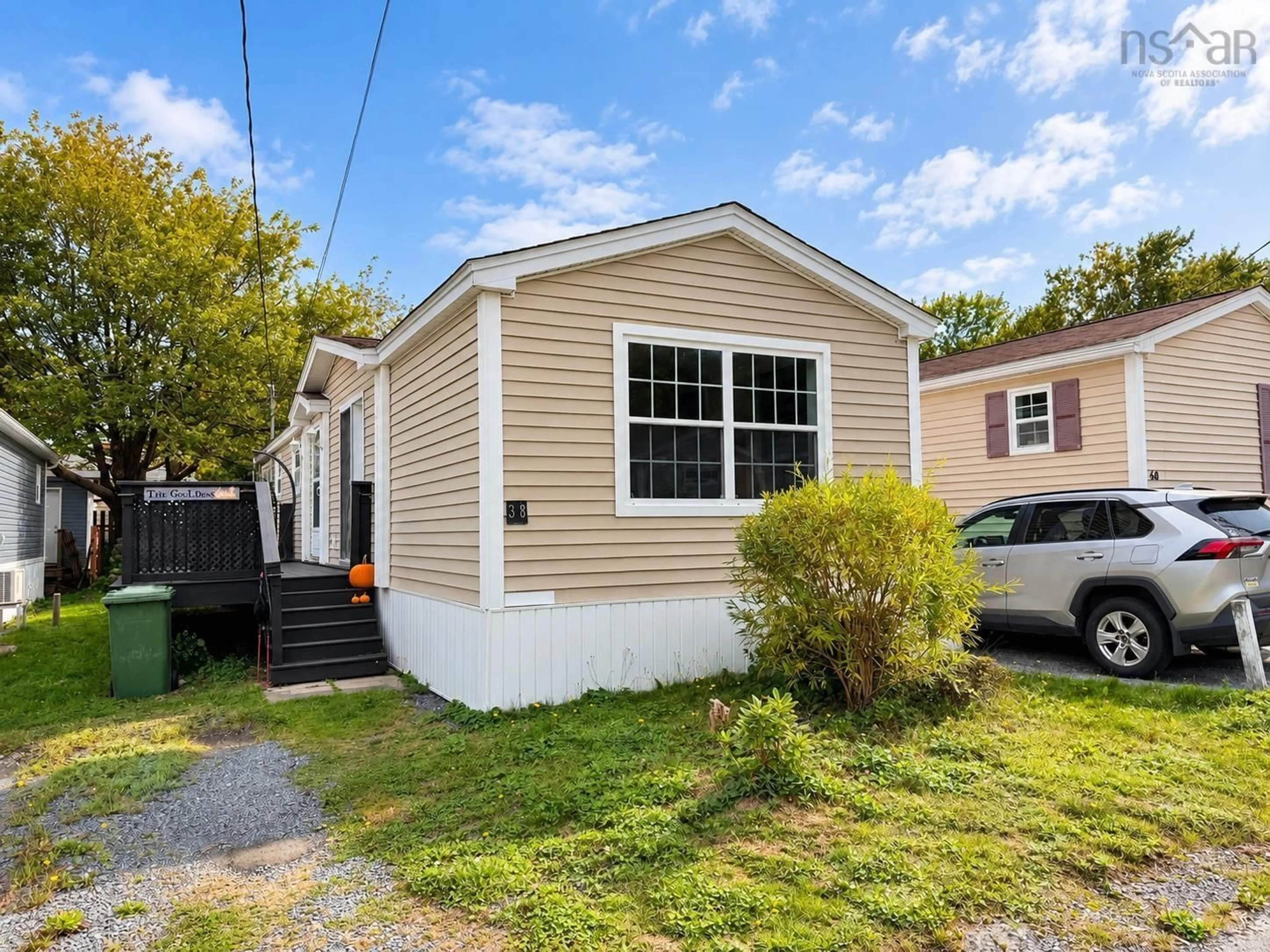 Home with vinyl exterior material, street for 38 Bridget Ave, Halifax Nova Scotia B3R 1H9